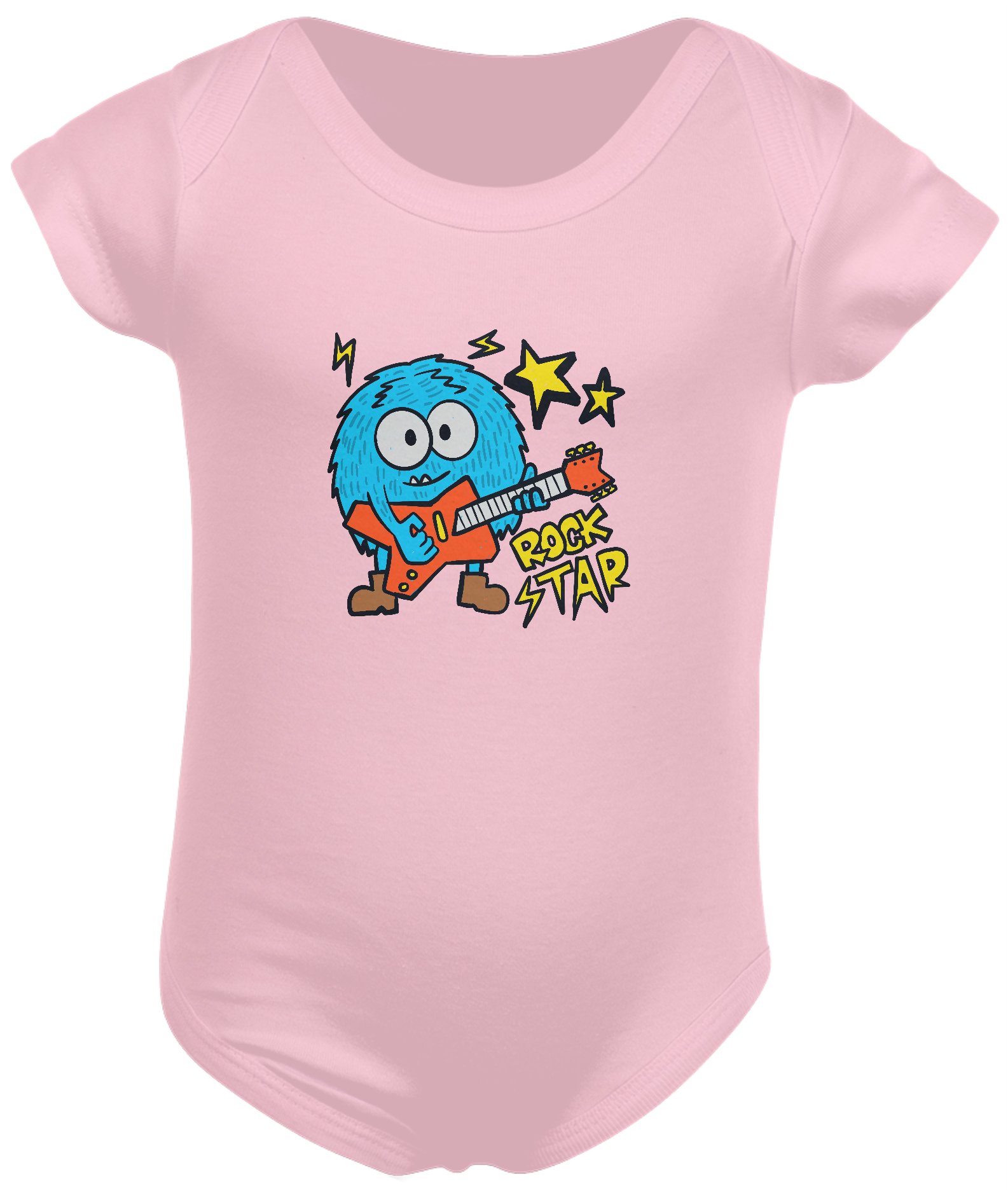Nome do produto: Body Infantil / Rock Star