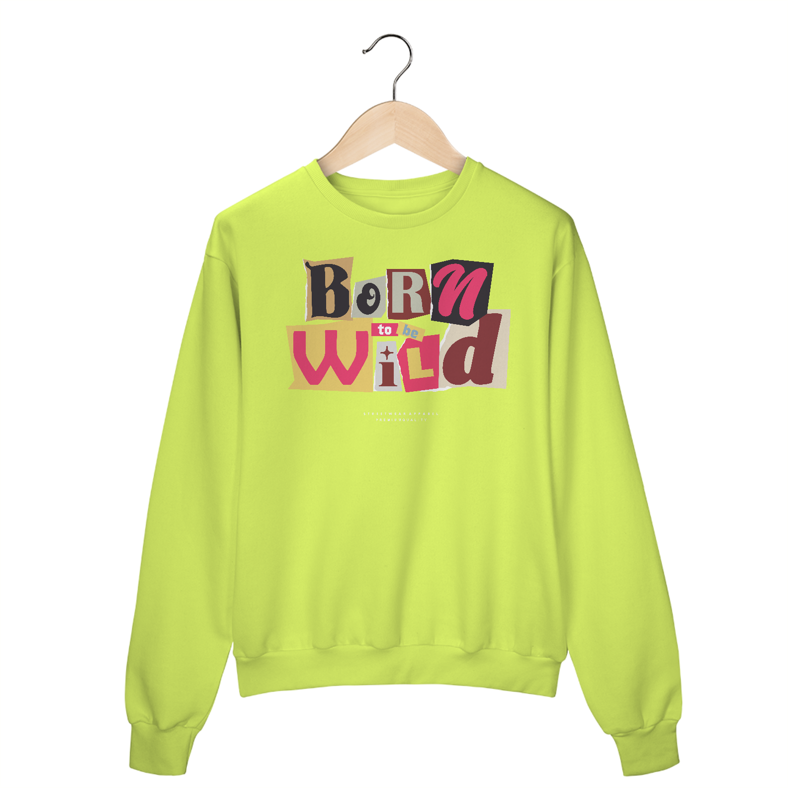 Nome do produto: Moletom Blusão Born To Be Wild