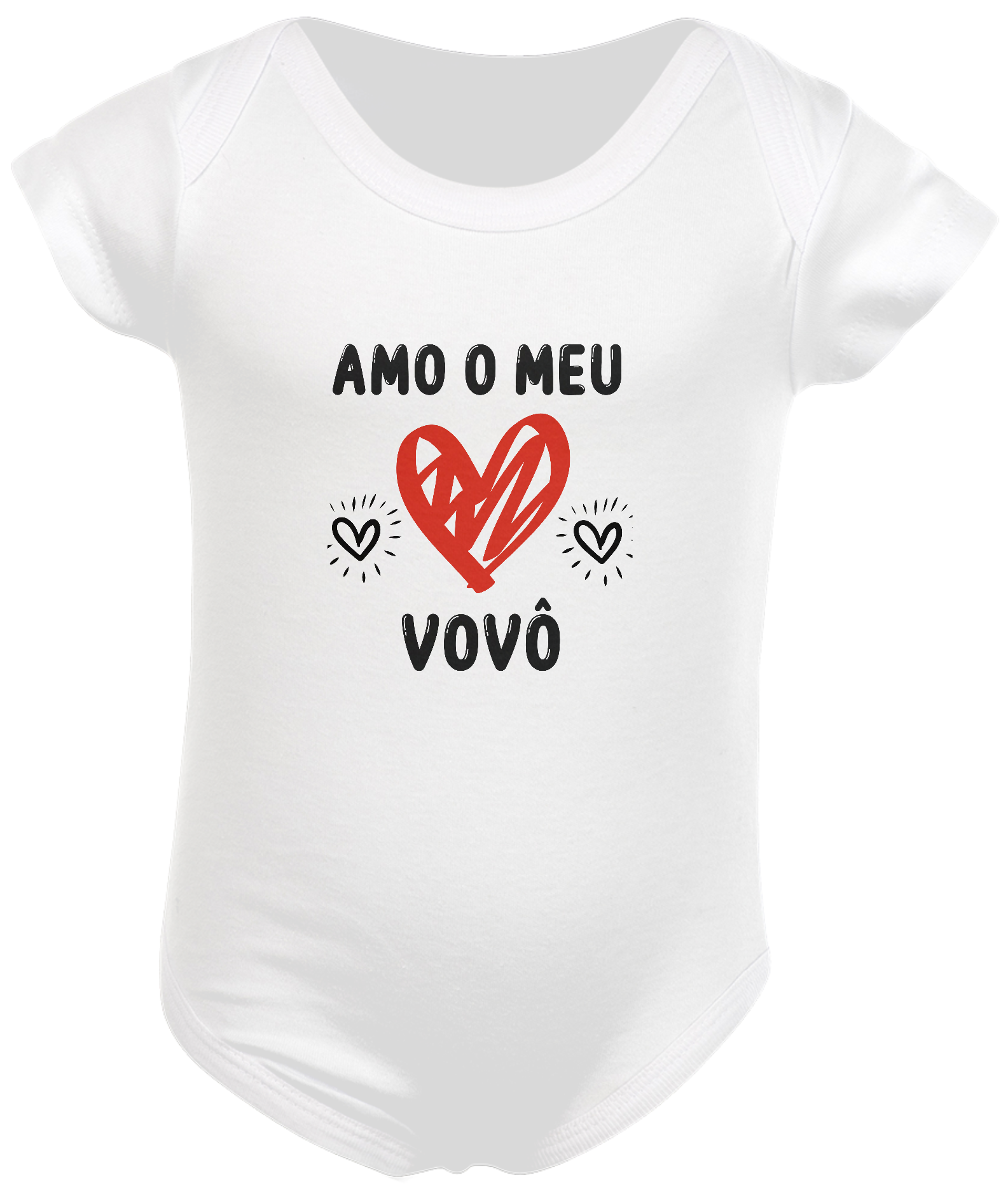 Body infantil Amo o meu vovô