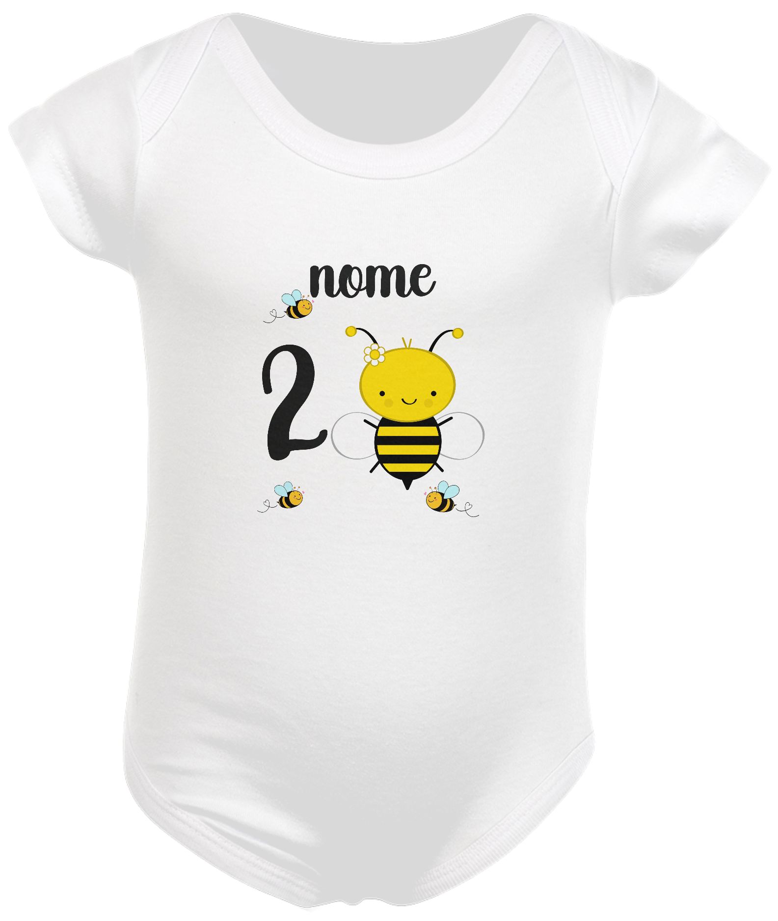 Body infantil abelha