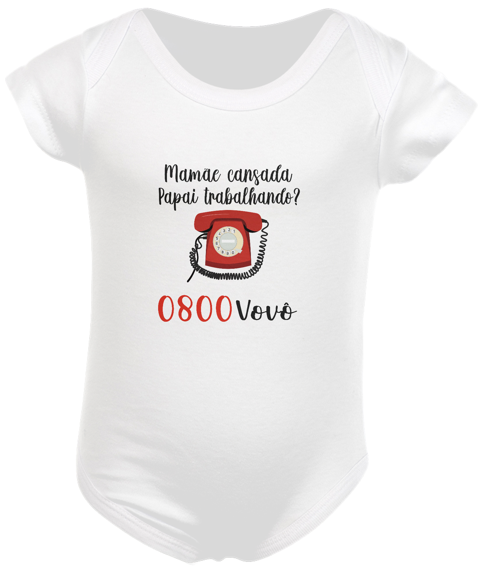Body infantil 0800 vovô