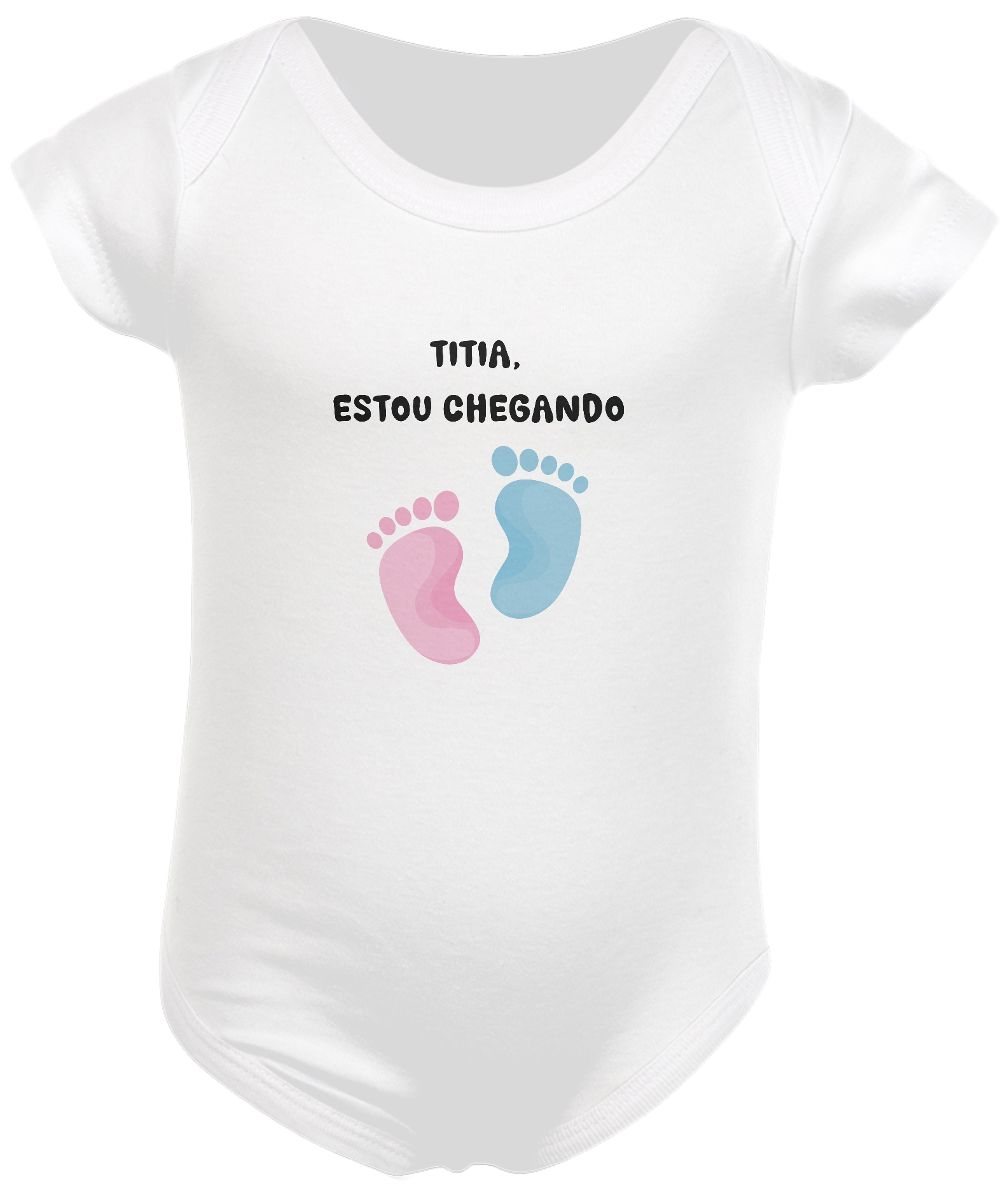 Body infantil titia estou chegando