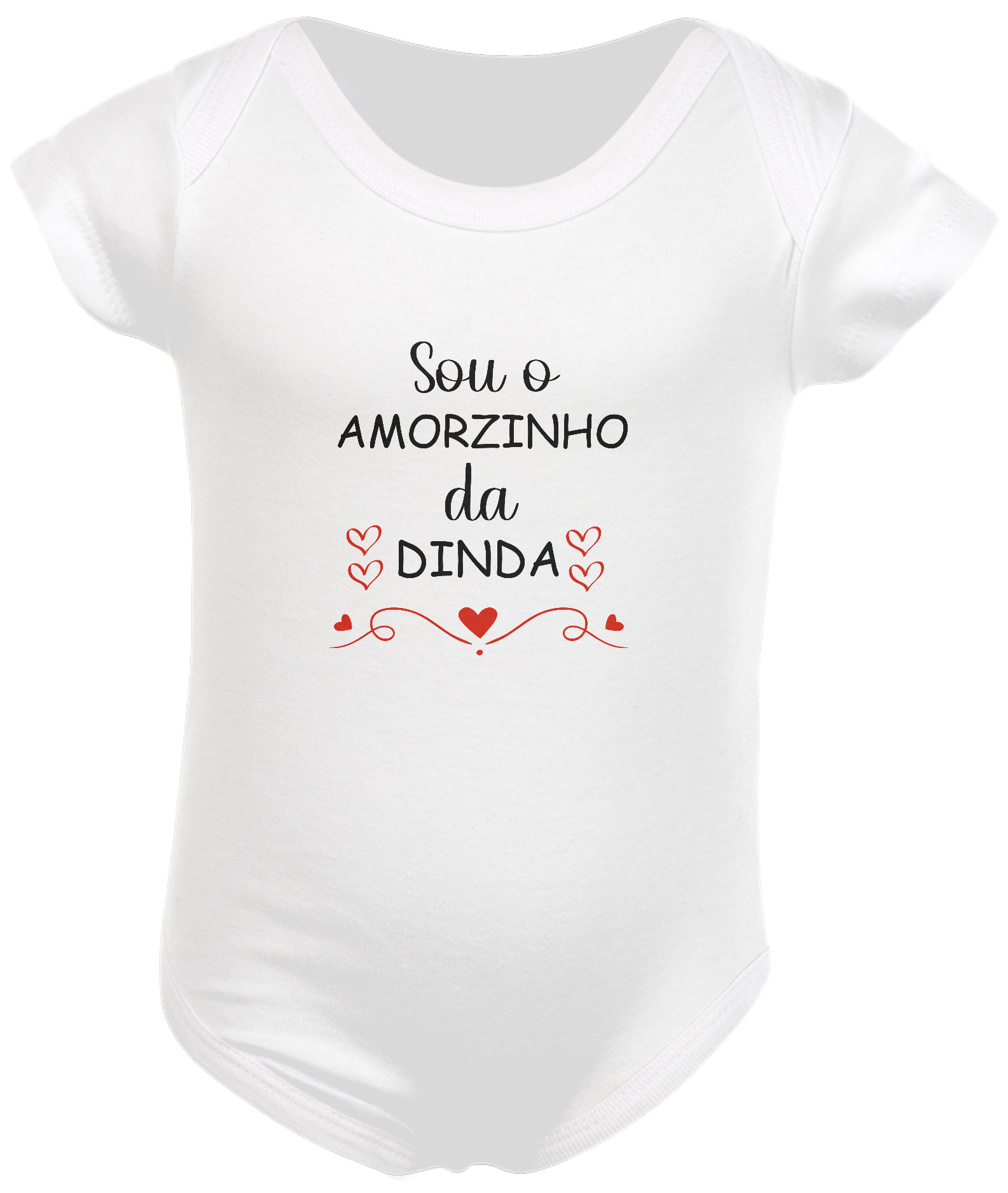 Body infantil amorzinho da dinda