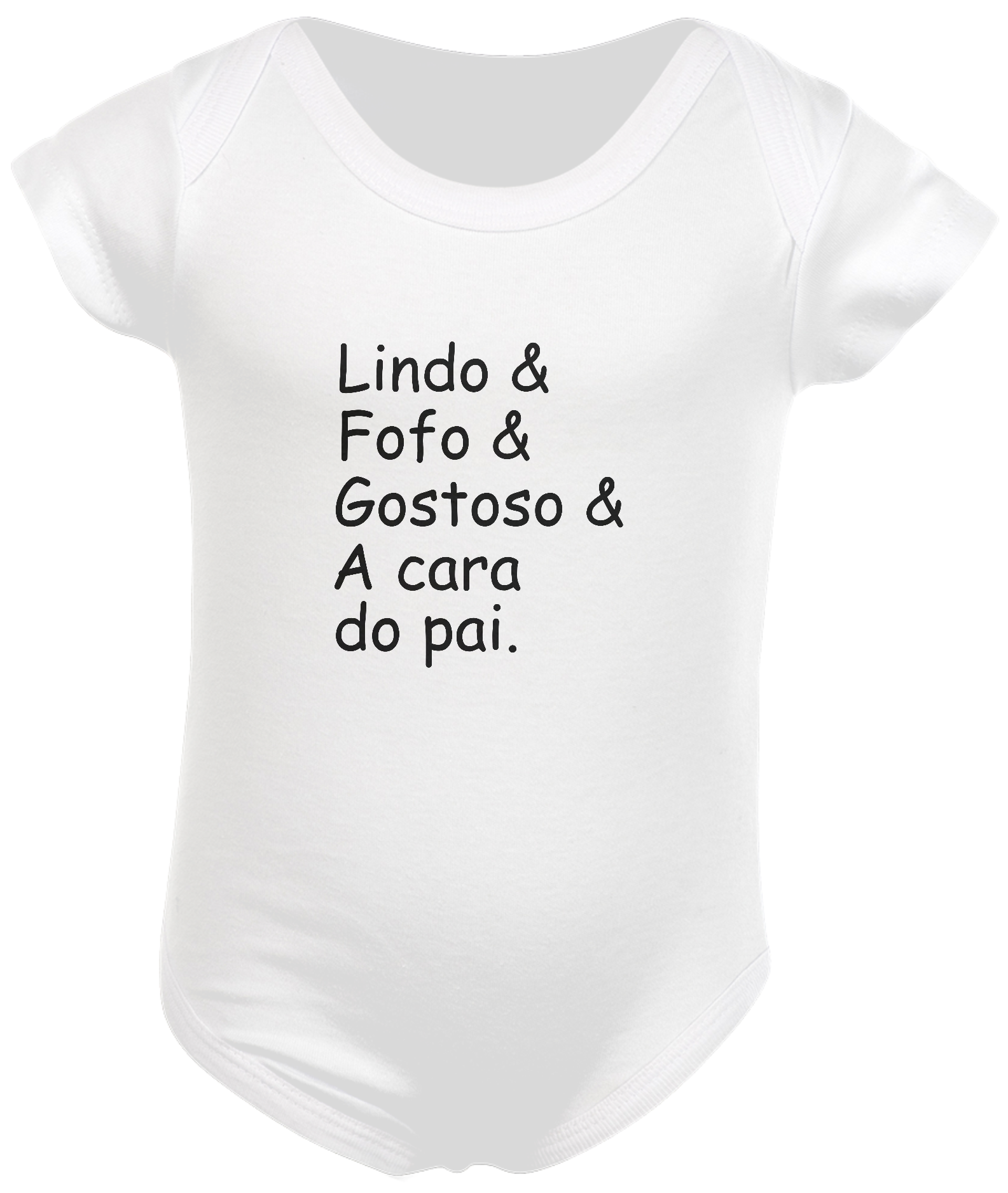 Body infantil a cara do pai