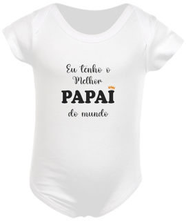 Body infantil melhor papai