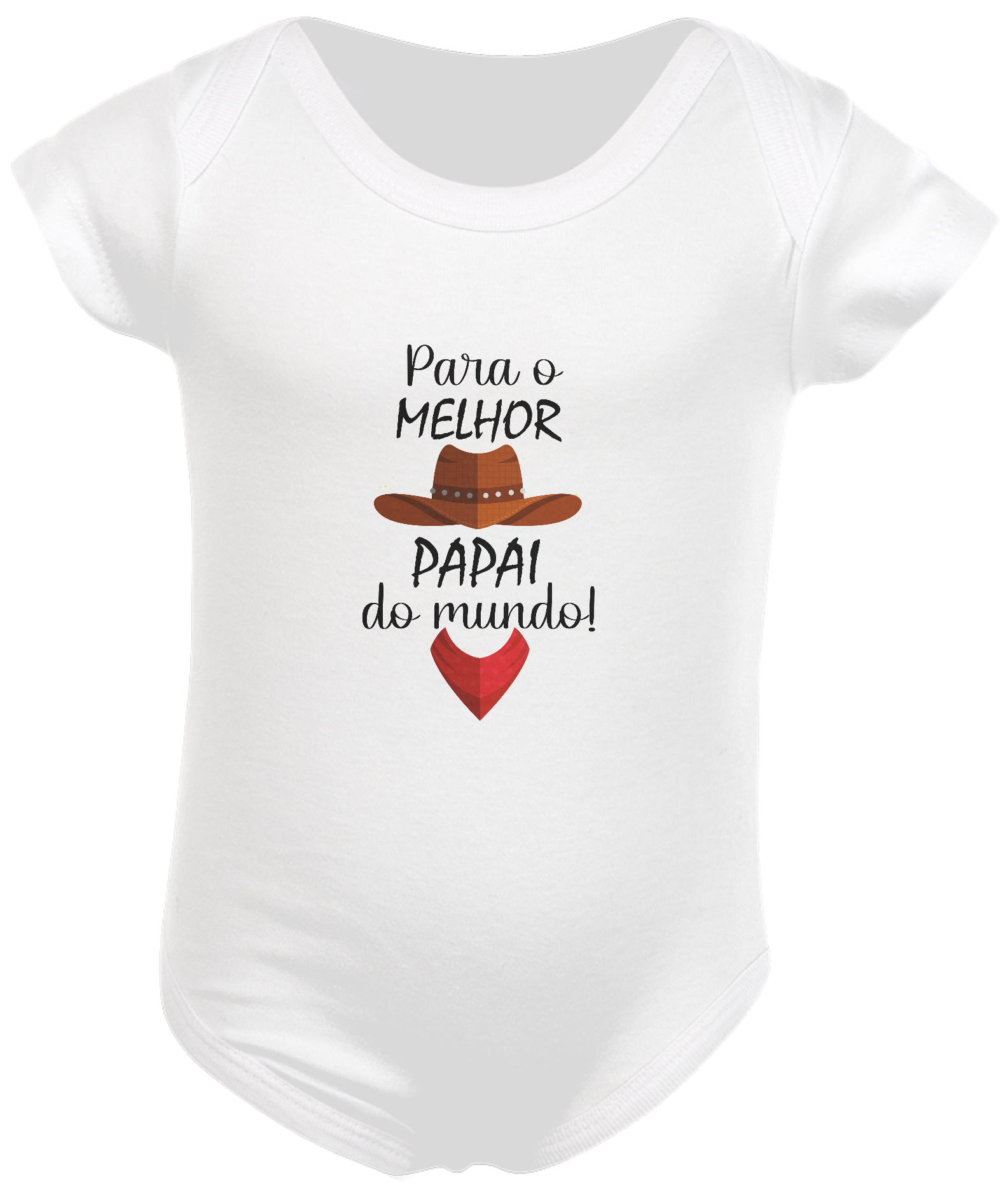 Body infantil melhor papai do mundo