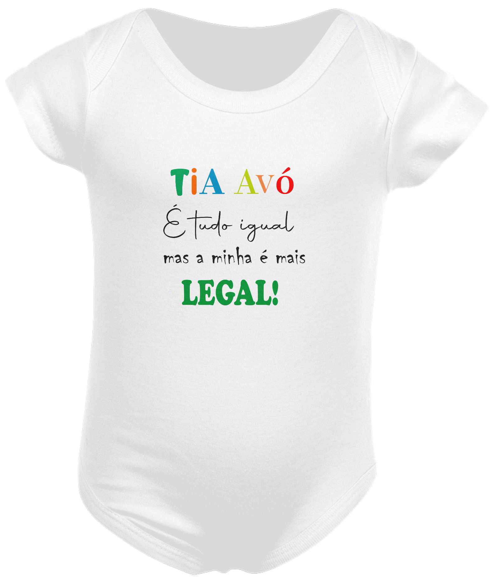 Body infantil tia avó