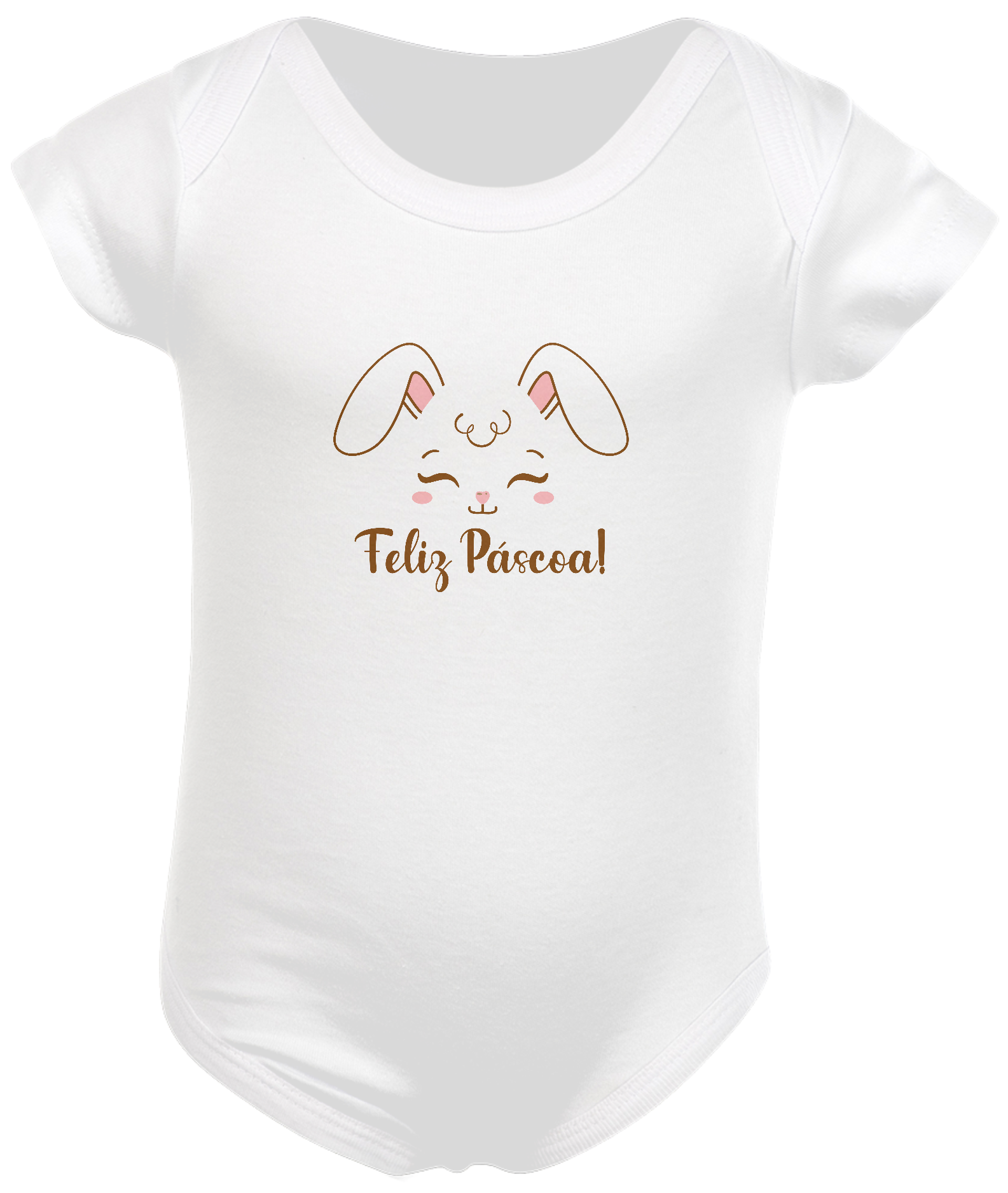 Body infantil feliz páscoa