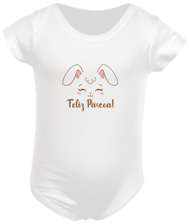Body infantil feliz páscoa