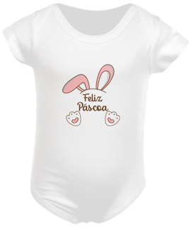 Body infantil feliz páscoa