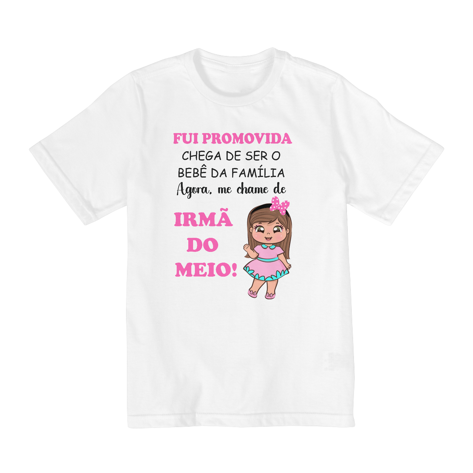 Camiseta quality infantil Fui Promovida