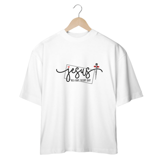 Camiseta oversized Jesus