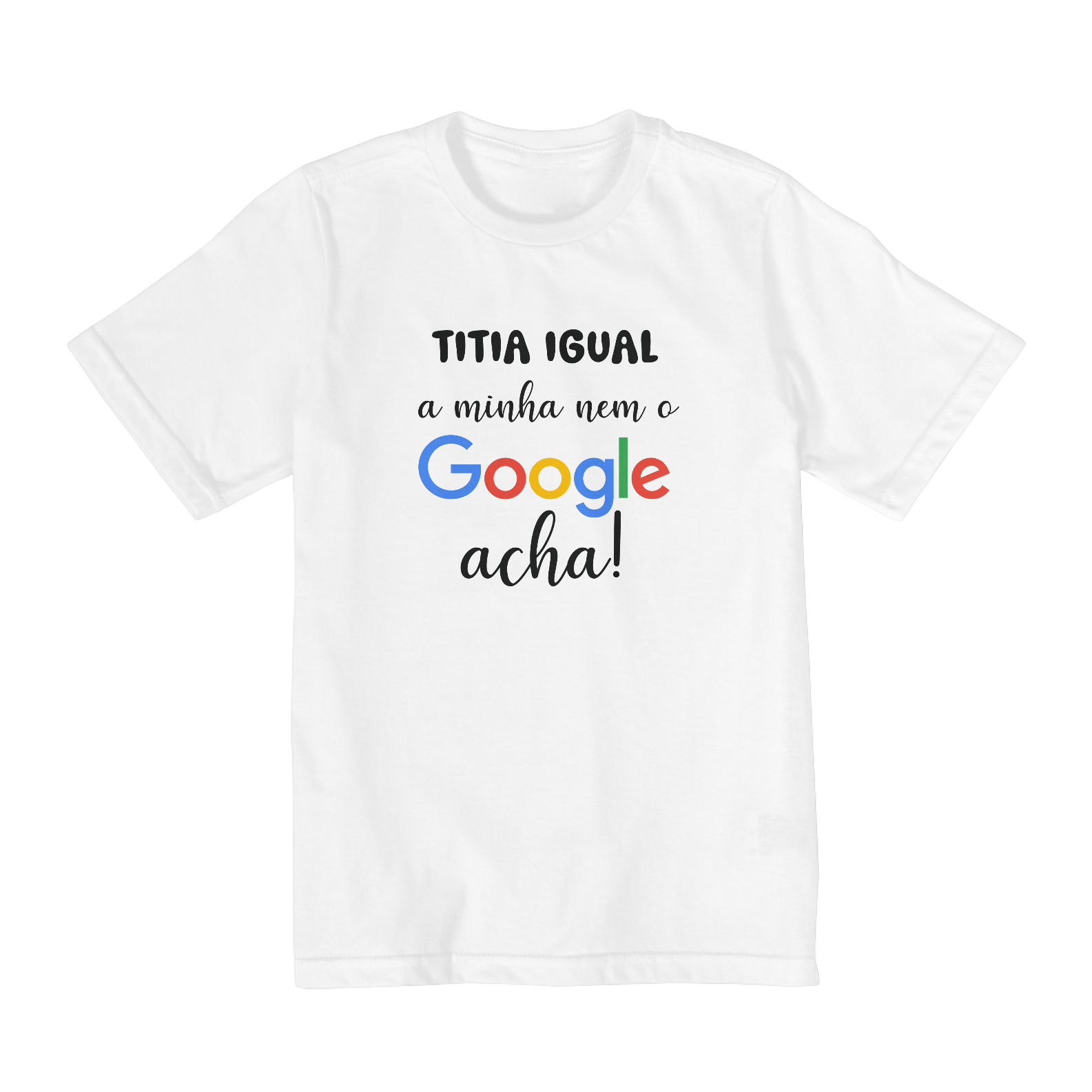 Camiseta quality infantil tia