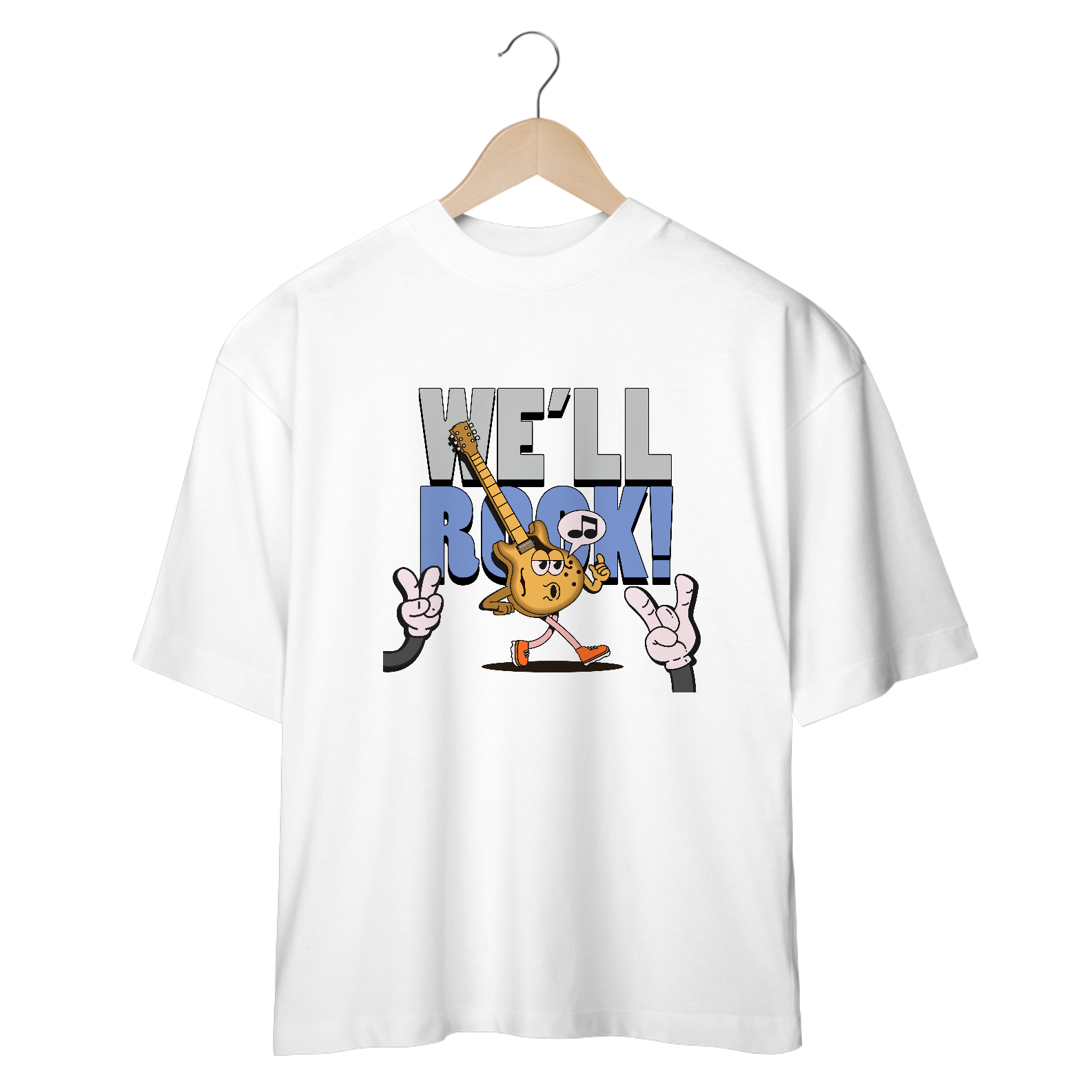 Camiseta oversized we