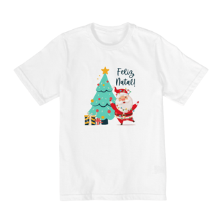 Camiseta infantil feliz natal