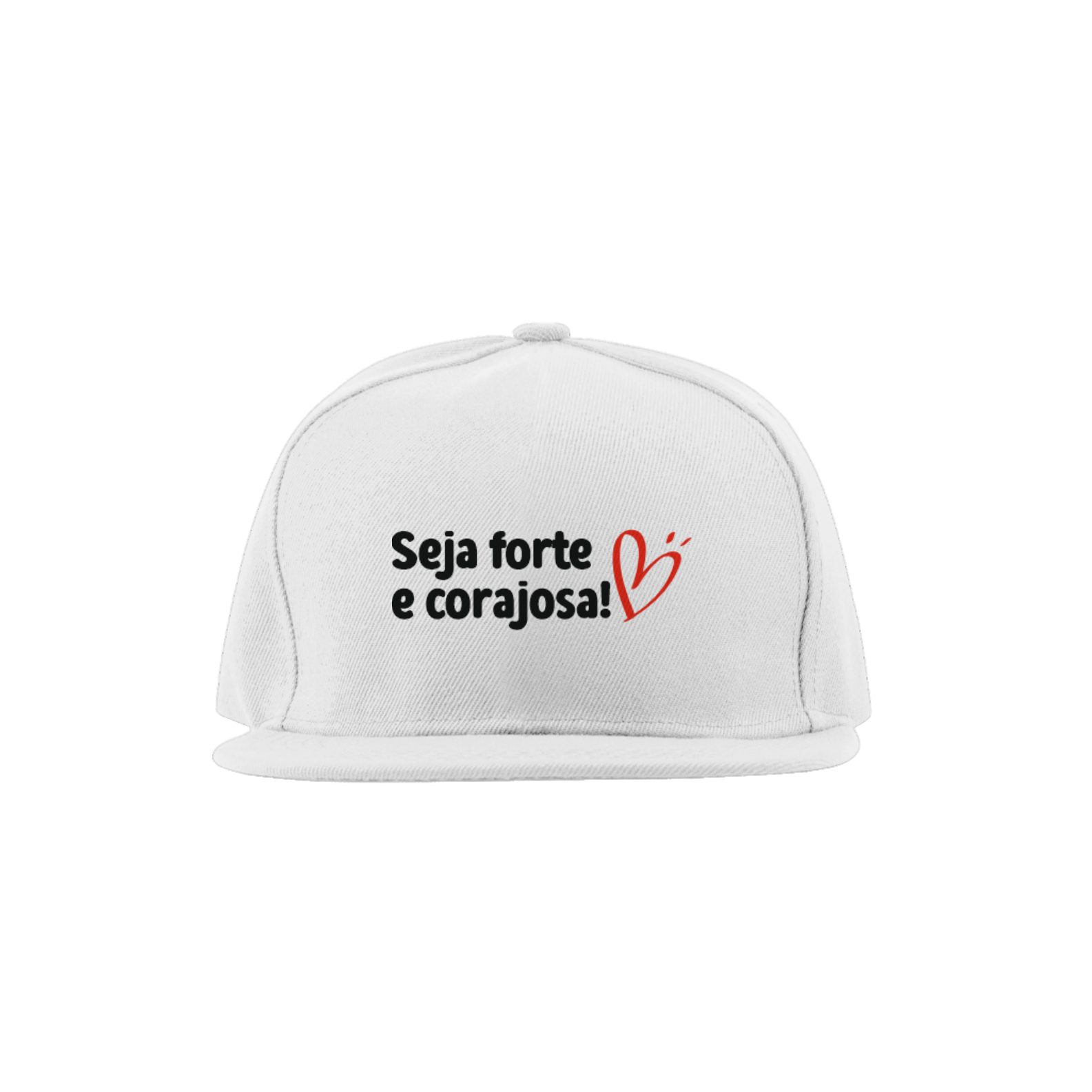 Boné Seja forte e corajosa