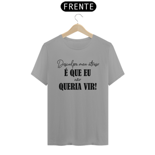 Camiseta quality frase