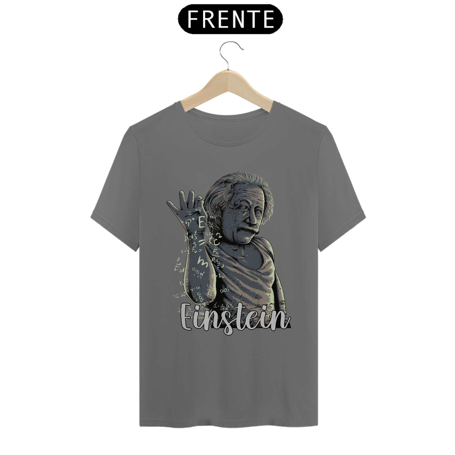Camiseta estonada Einstein