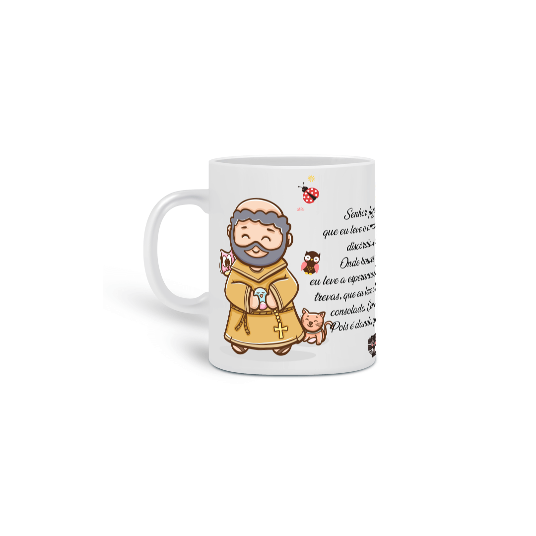 Caneca São Francisco de Assis