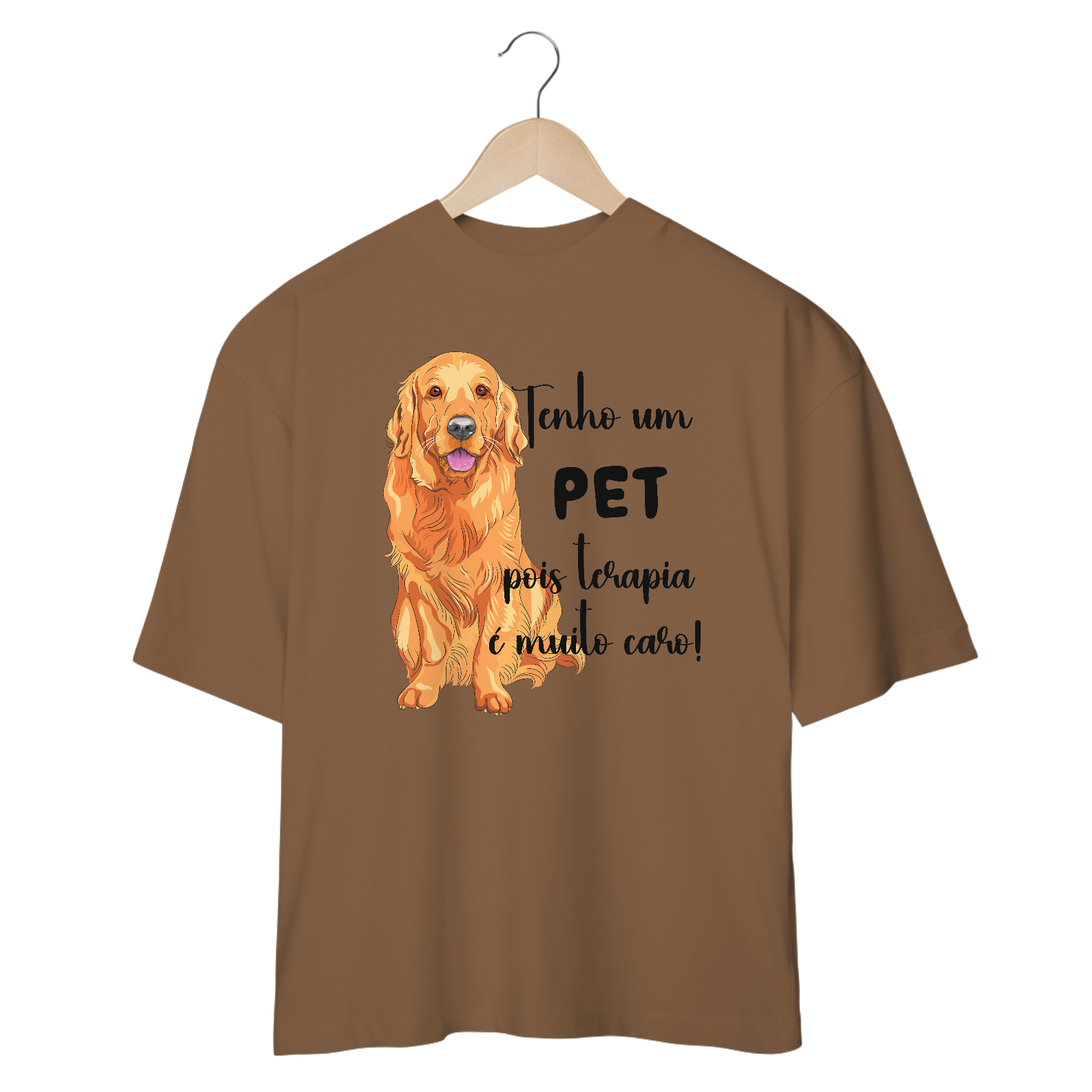 Camiseta oversized pet