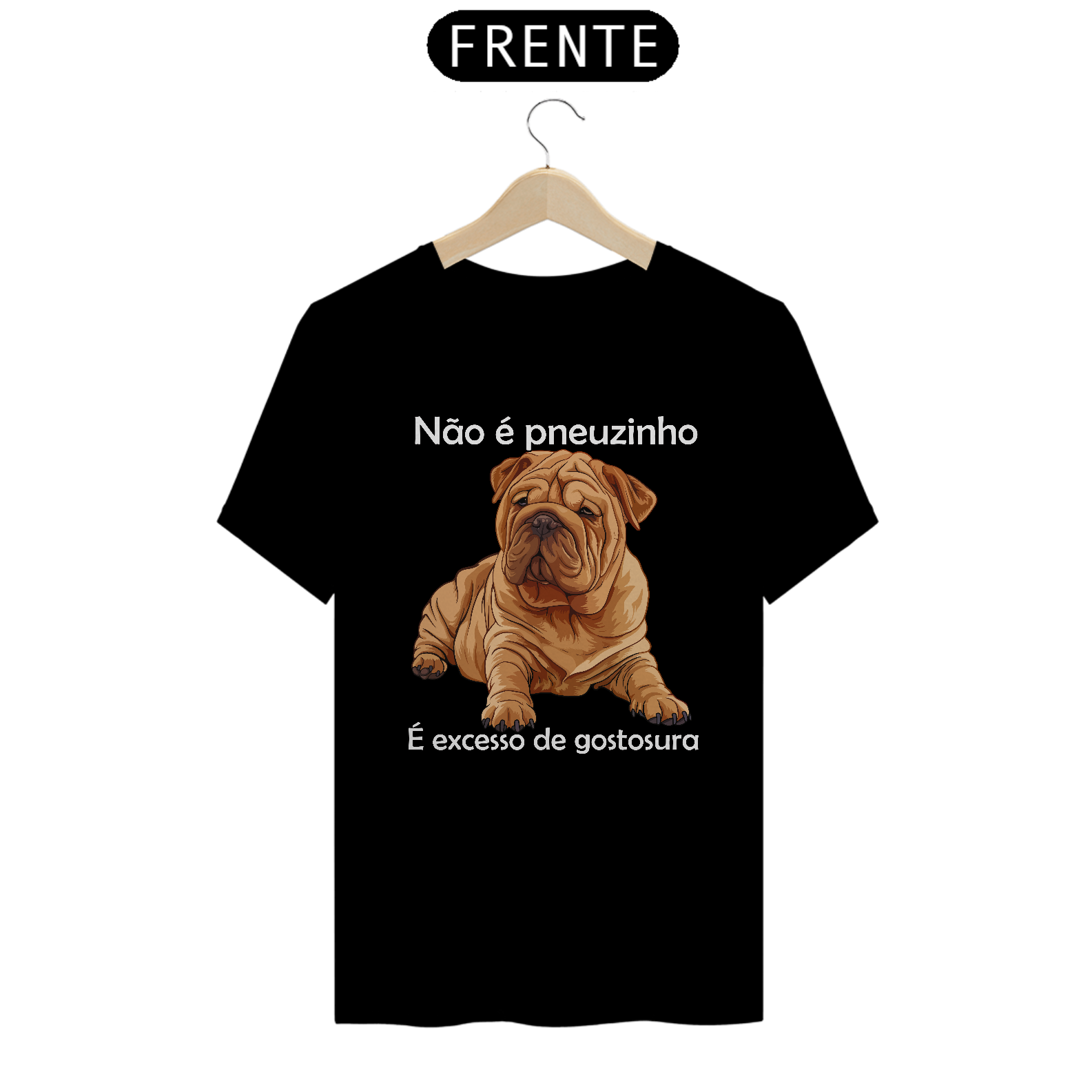 Camiseta quality sharpei