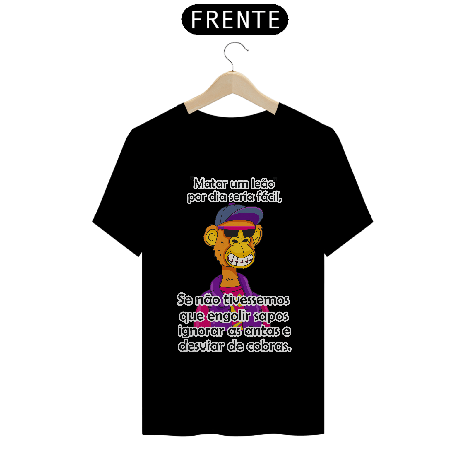 Camiseta Matar um leão por dia...