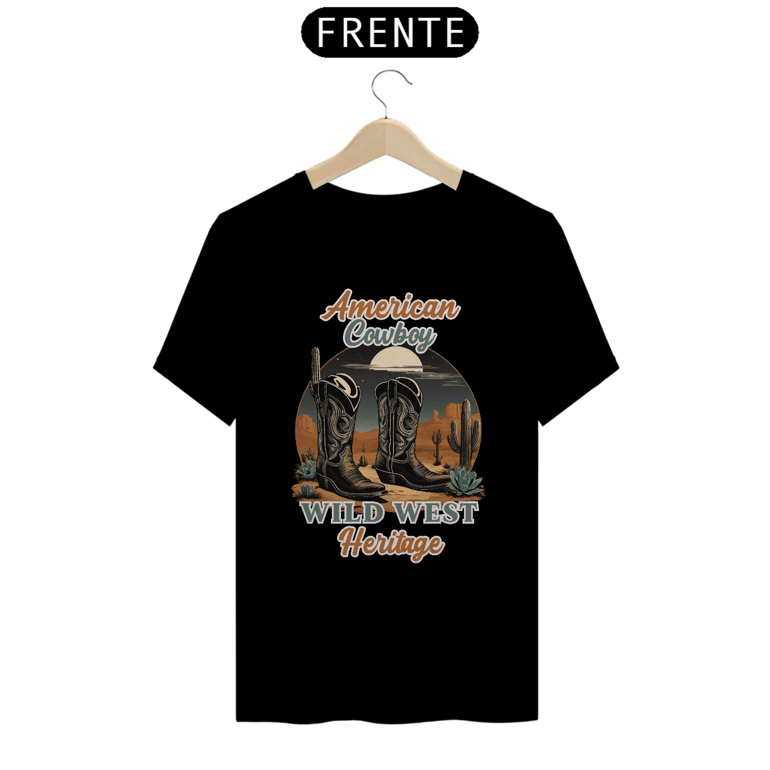 Camiseta american cowboy