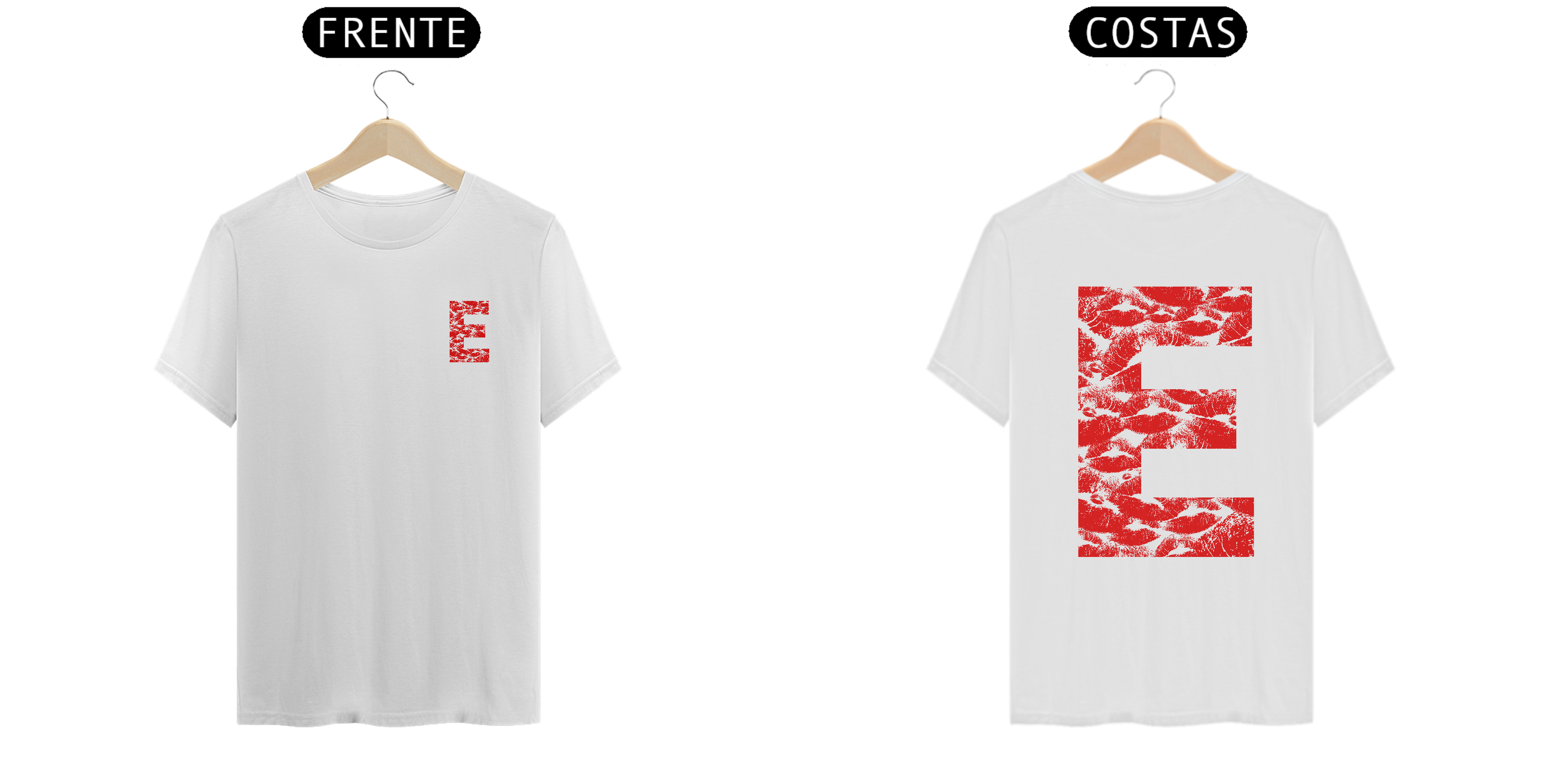 Nome do produto: Camiseta Beijo E