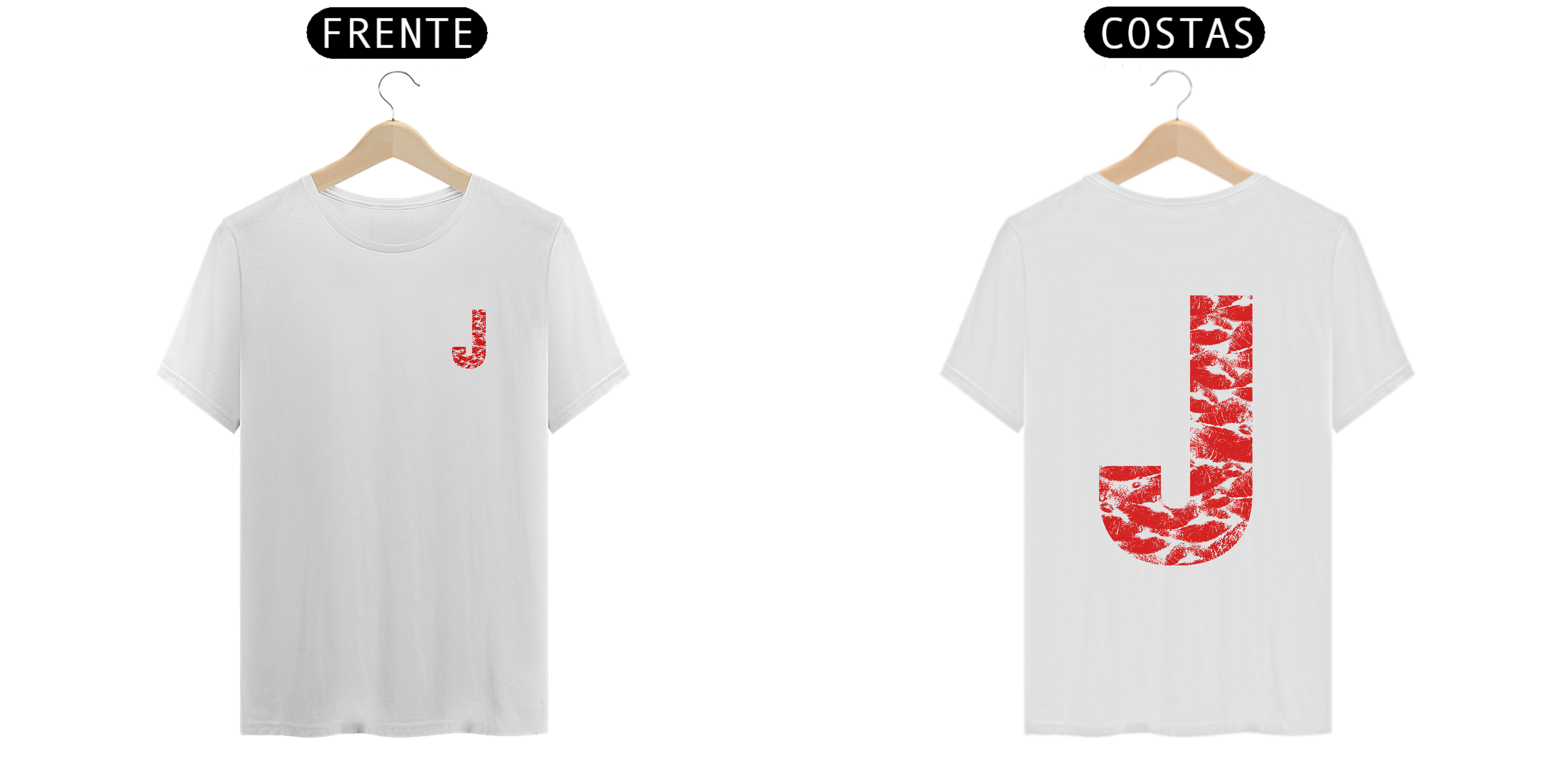 Nome do produto: Camiseta Beijo J