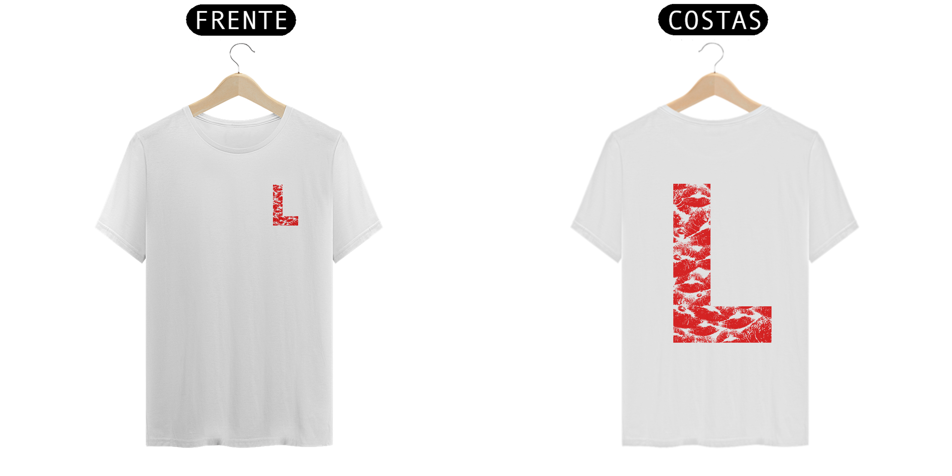 Nome do produto: Camiseta Beijo L