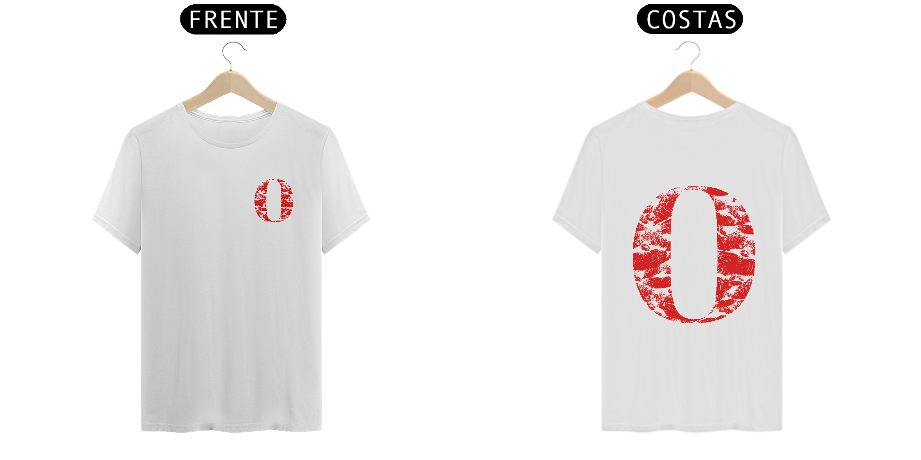 Nome do produto: Camiseta Beijo O