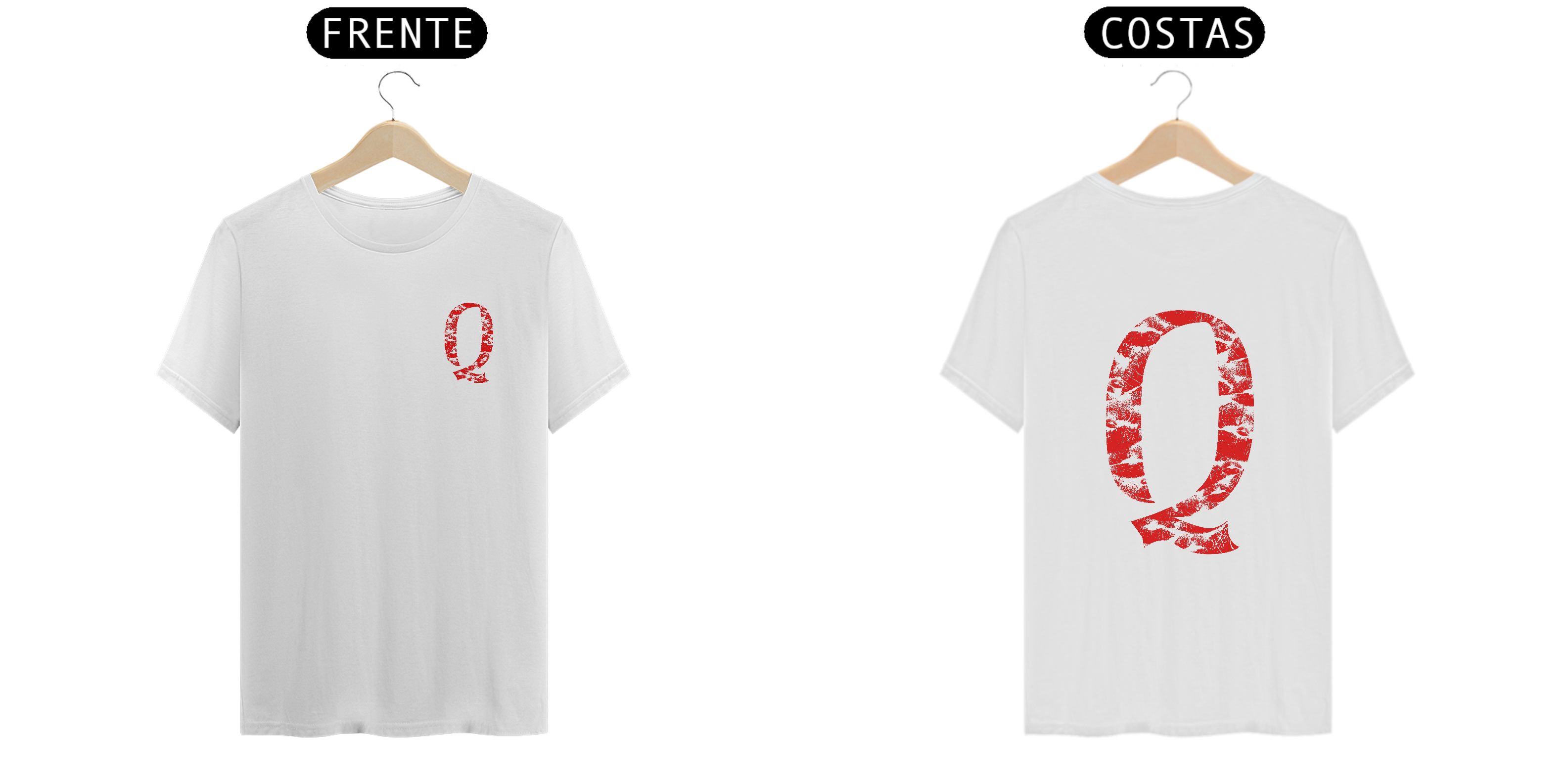 Nome do produto: Camiseta Beijo Q