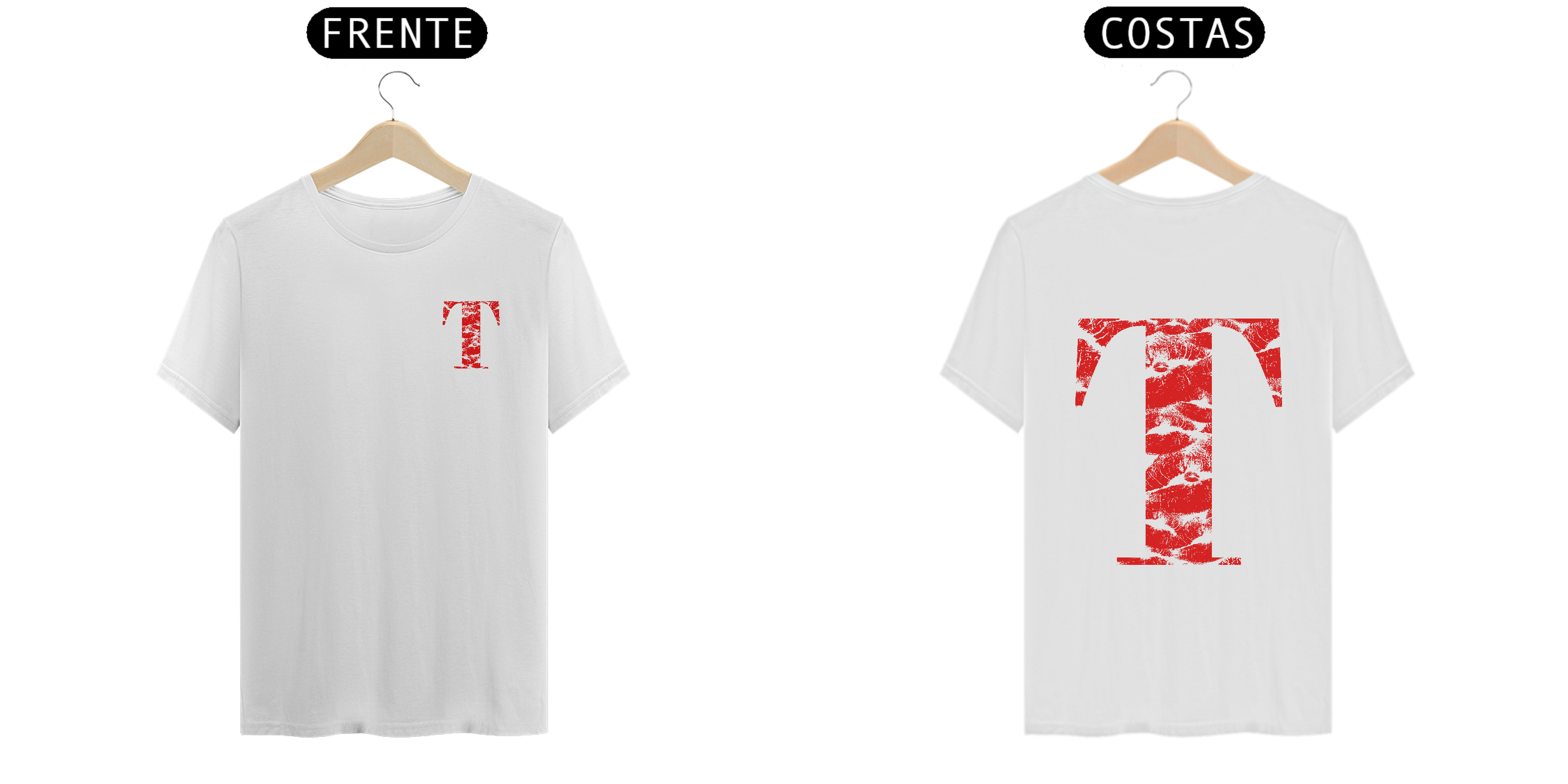 Nome do produto: Camiseta Beijo T