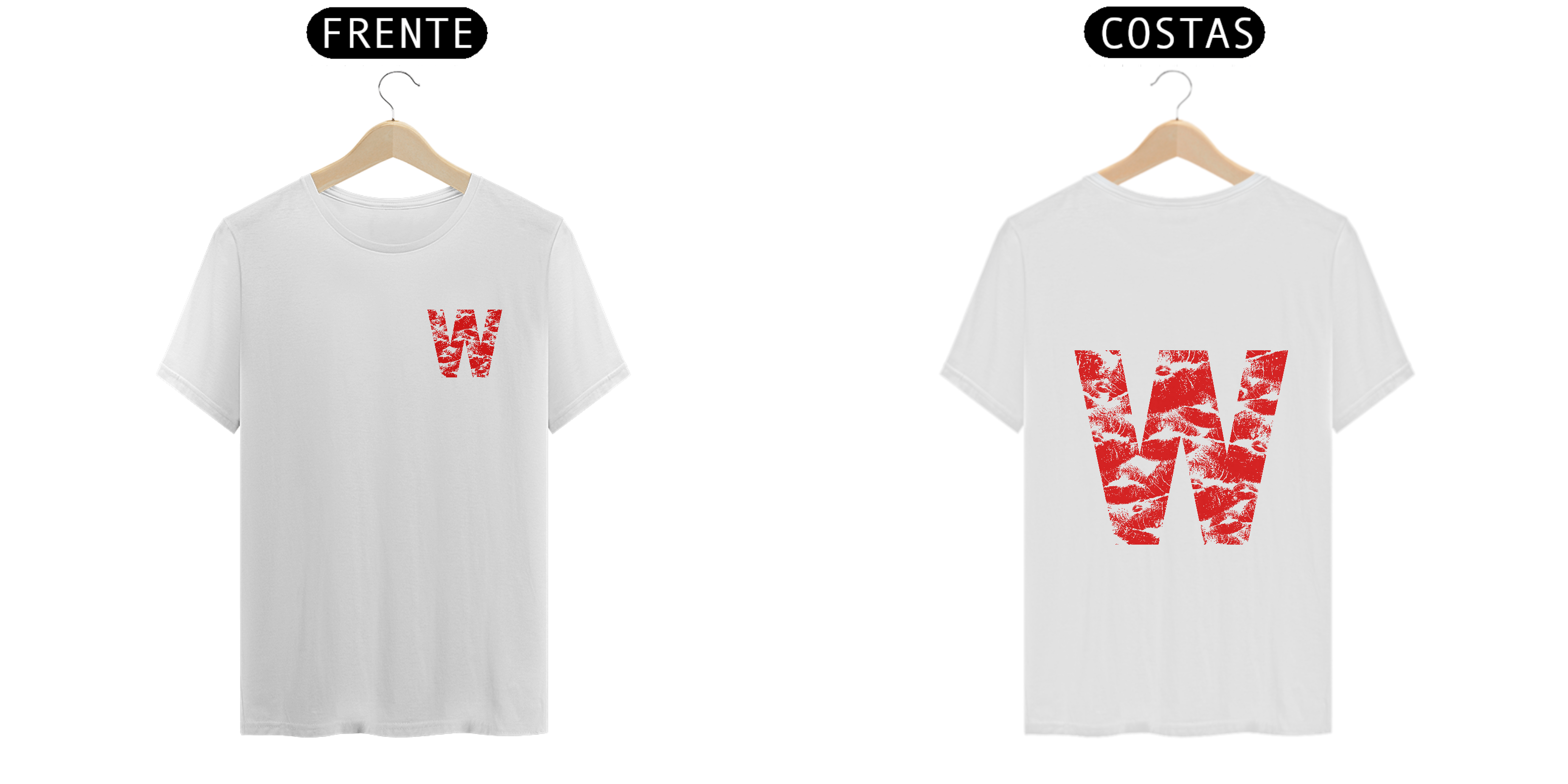 Nome do produto: Camiseta Beijo W