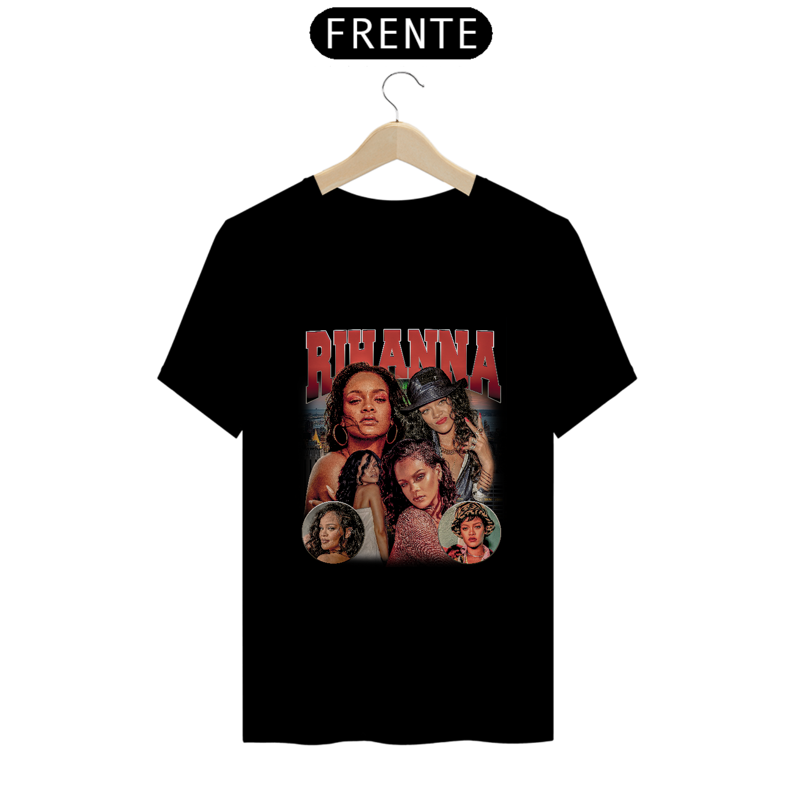 Nome do produto: Camiseta Rihanna