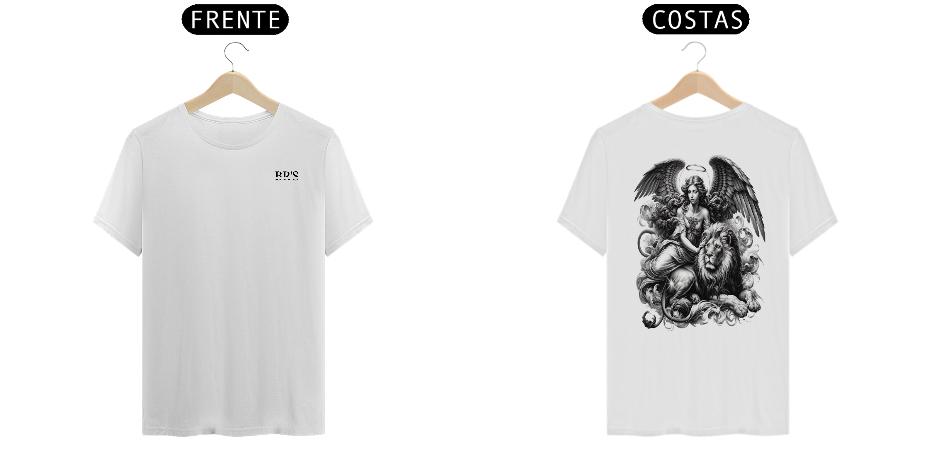 Nome do produto: Camiseta White Personalizada - BR´s Store