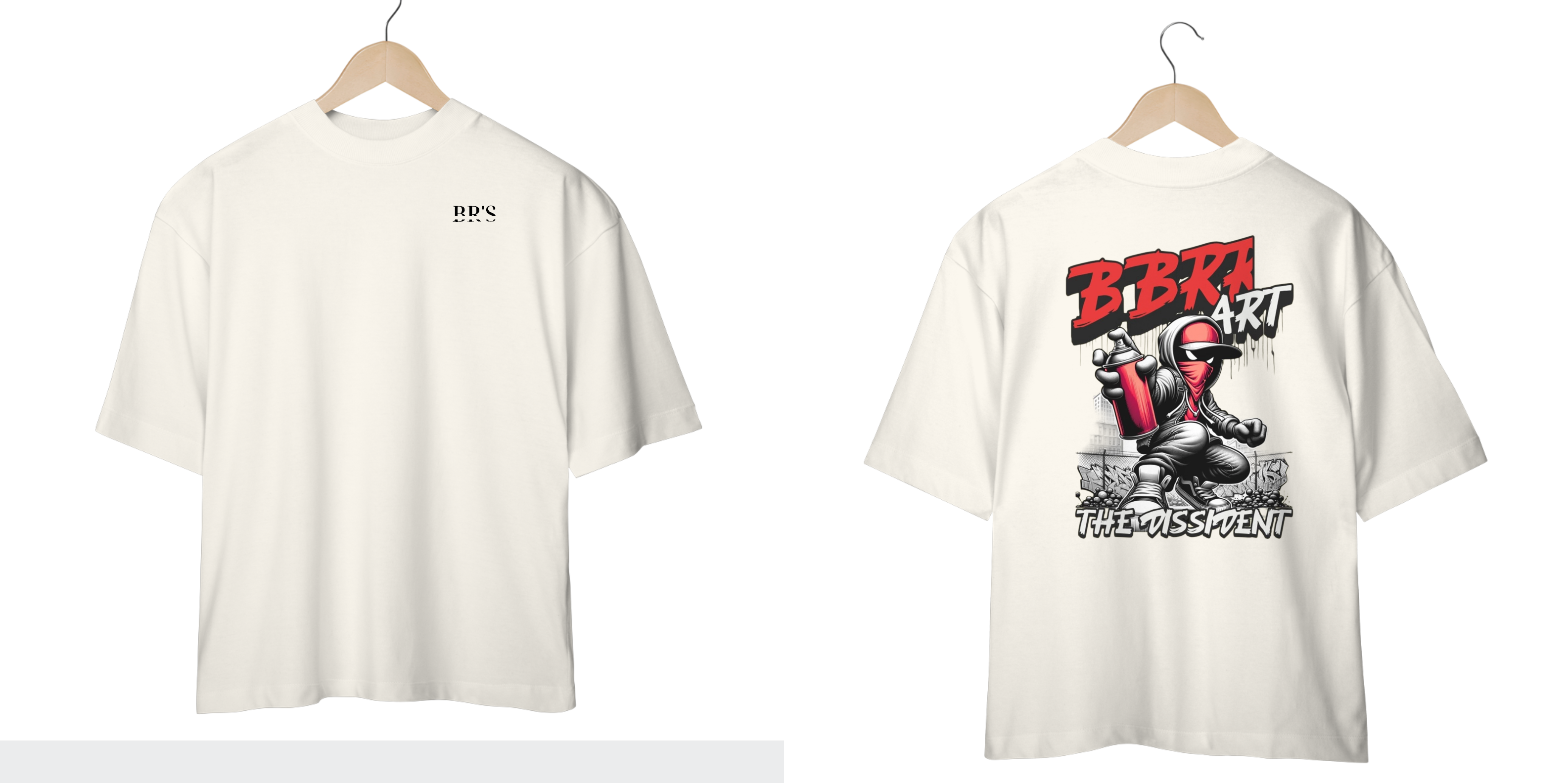 Nome do produto: Camisa Oversized Personalizada - BR´s Store