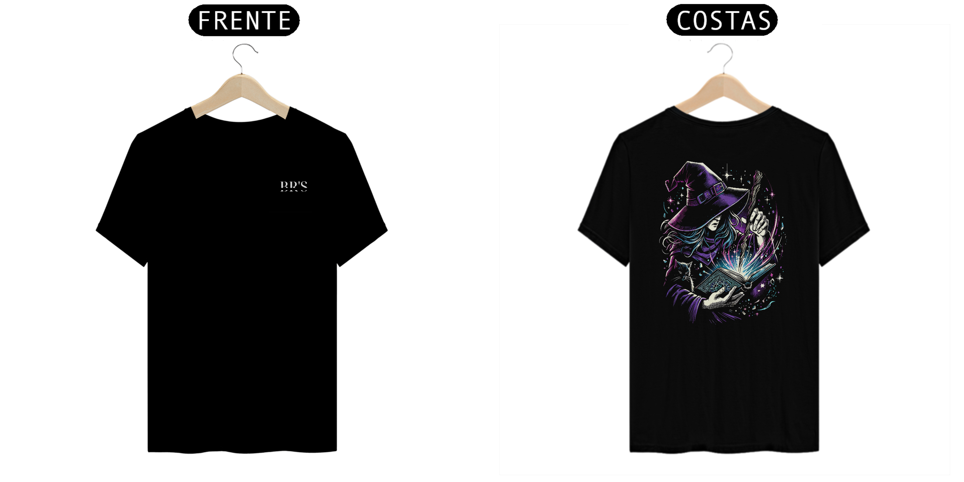 Nome do produto: Camiseta Black Personalizada - BR´s Store