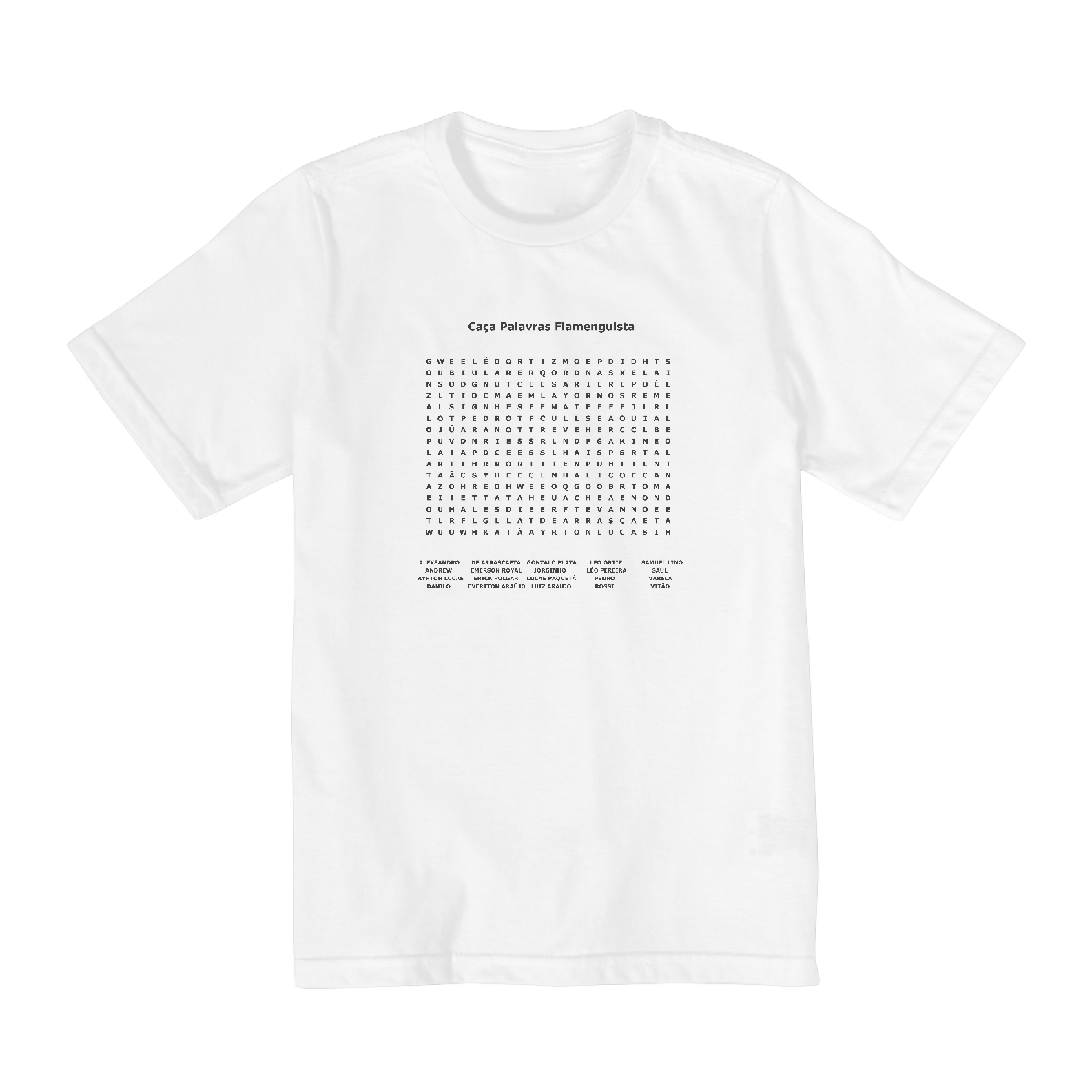 Infantil 2 a 8 anos Caça Palavras Flamengo