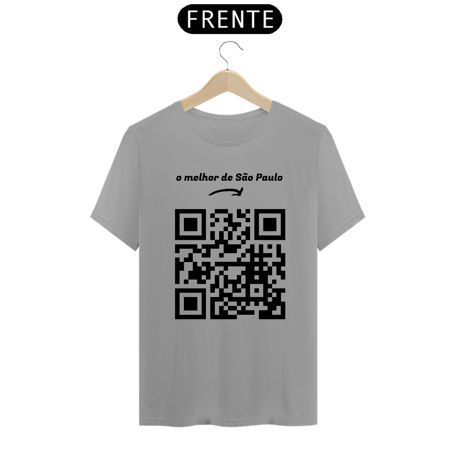T-Shirt QR Code Corinthians