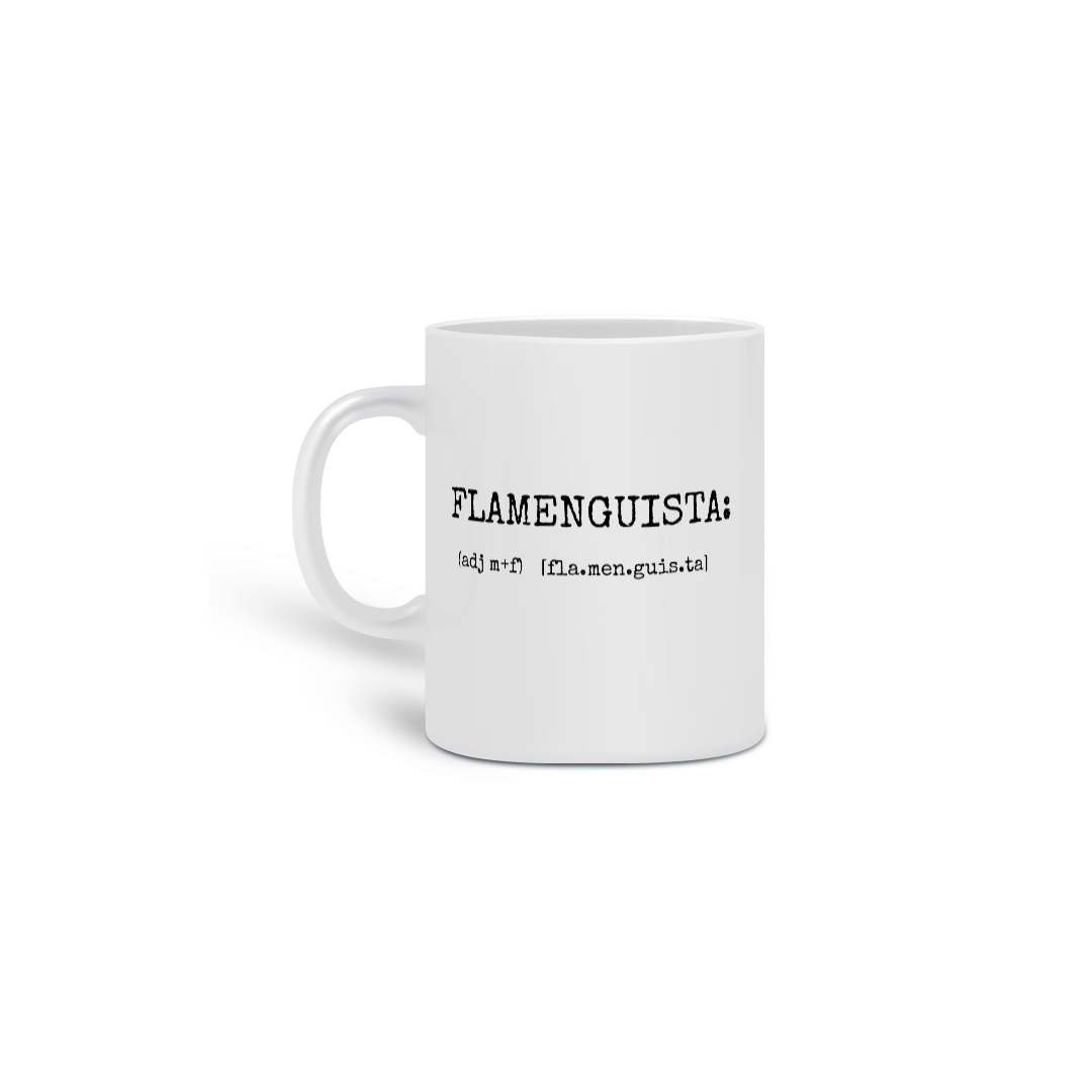 Caneca Flamenguista