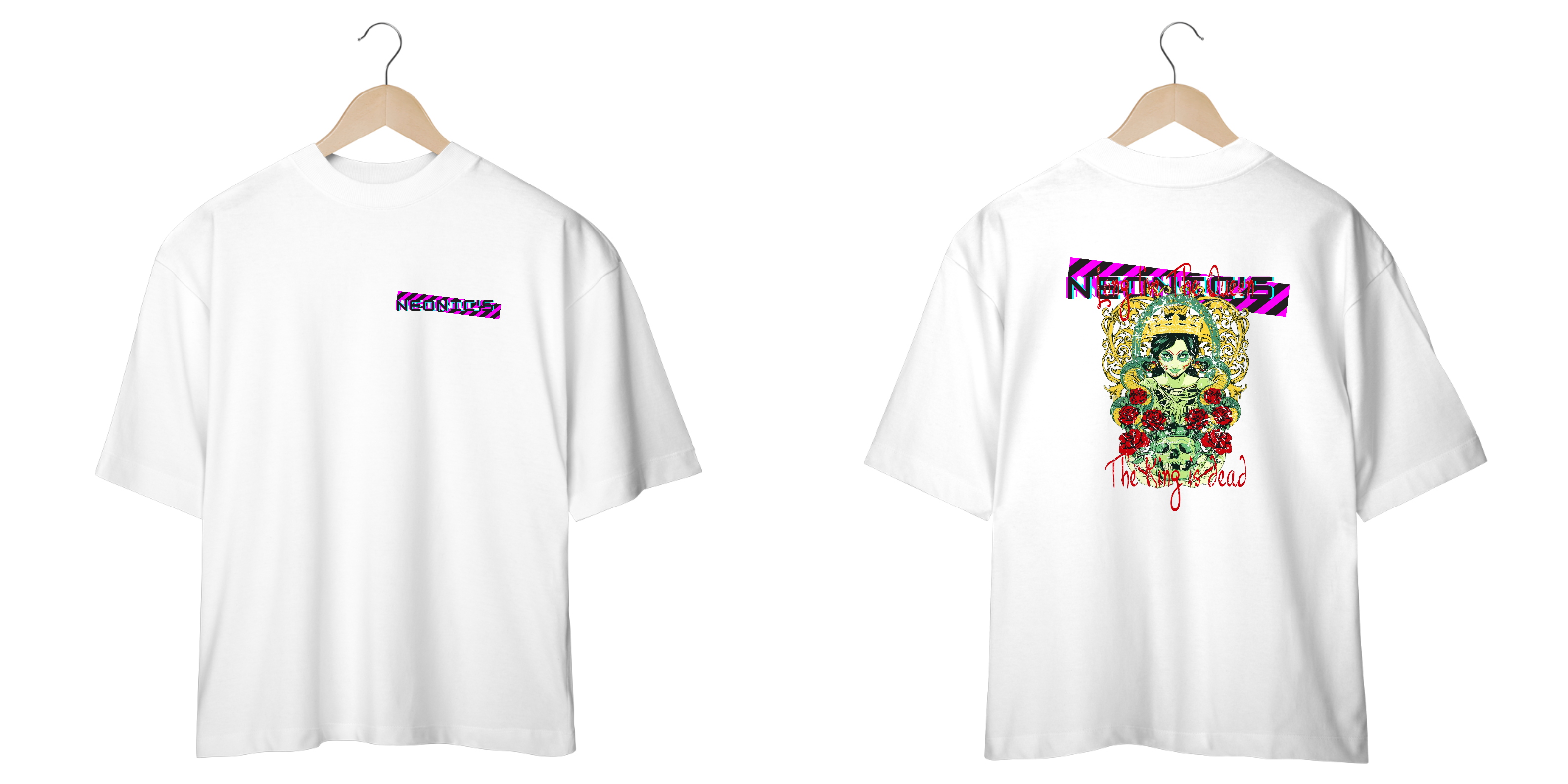 Nome do produto: Neonic´s Long Live of the Queen Oversized