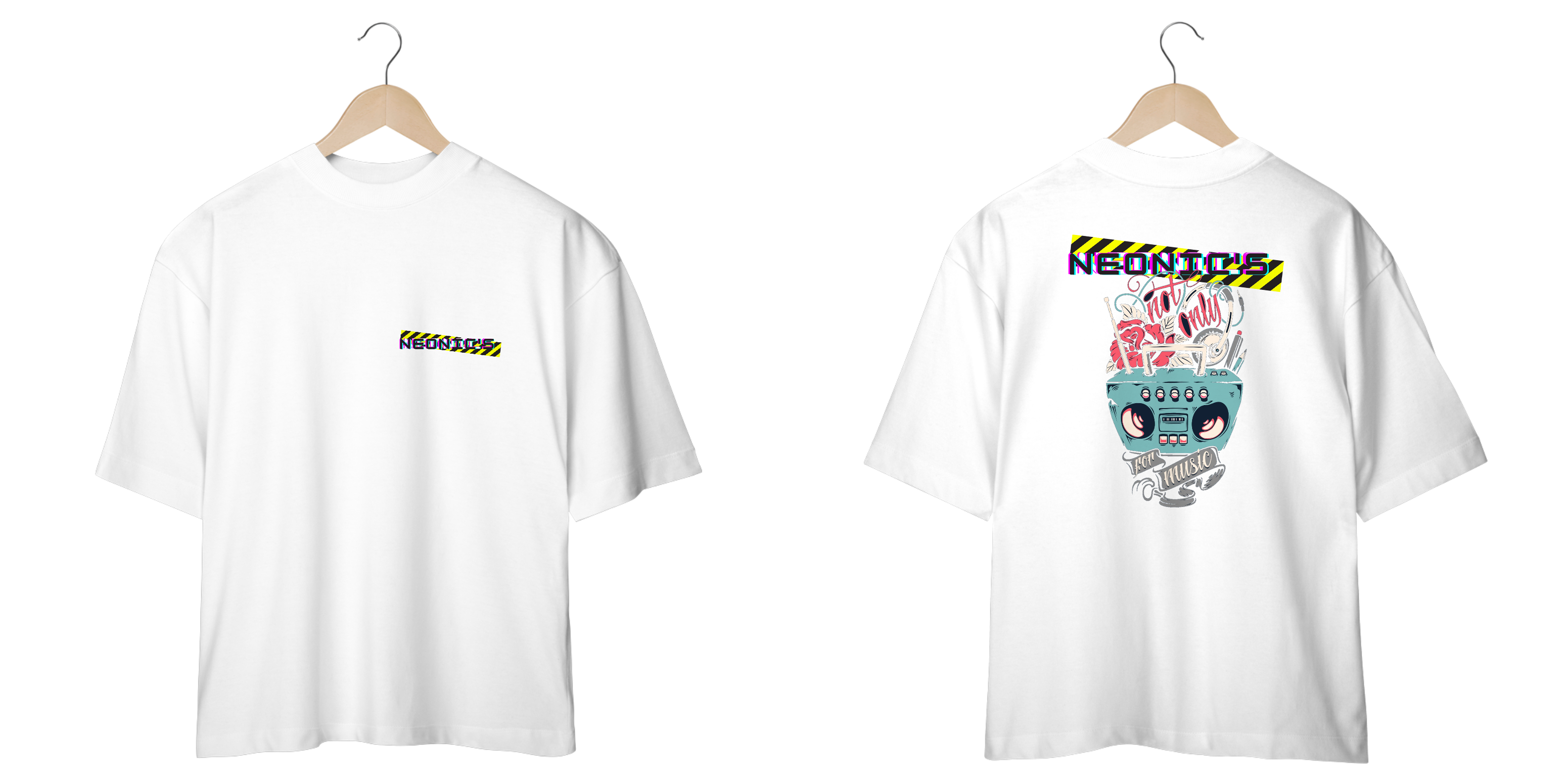 Nome do produto: neonic´s  not only for music oversized