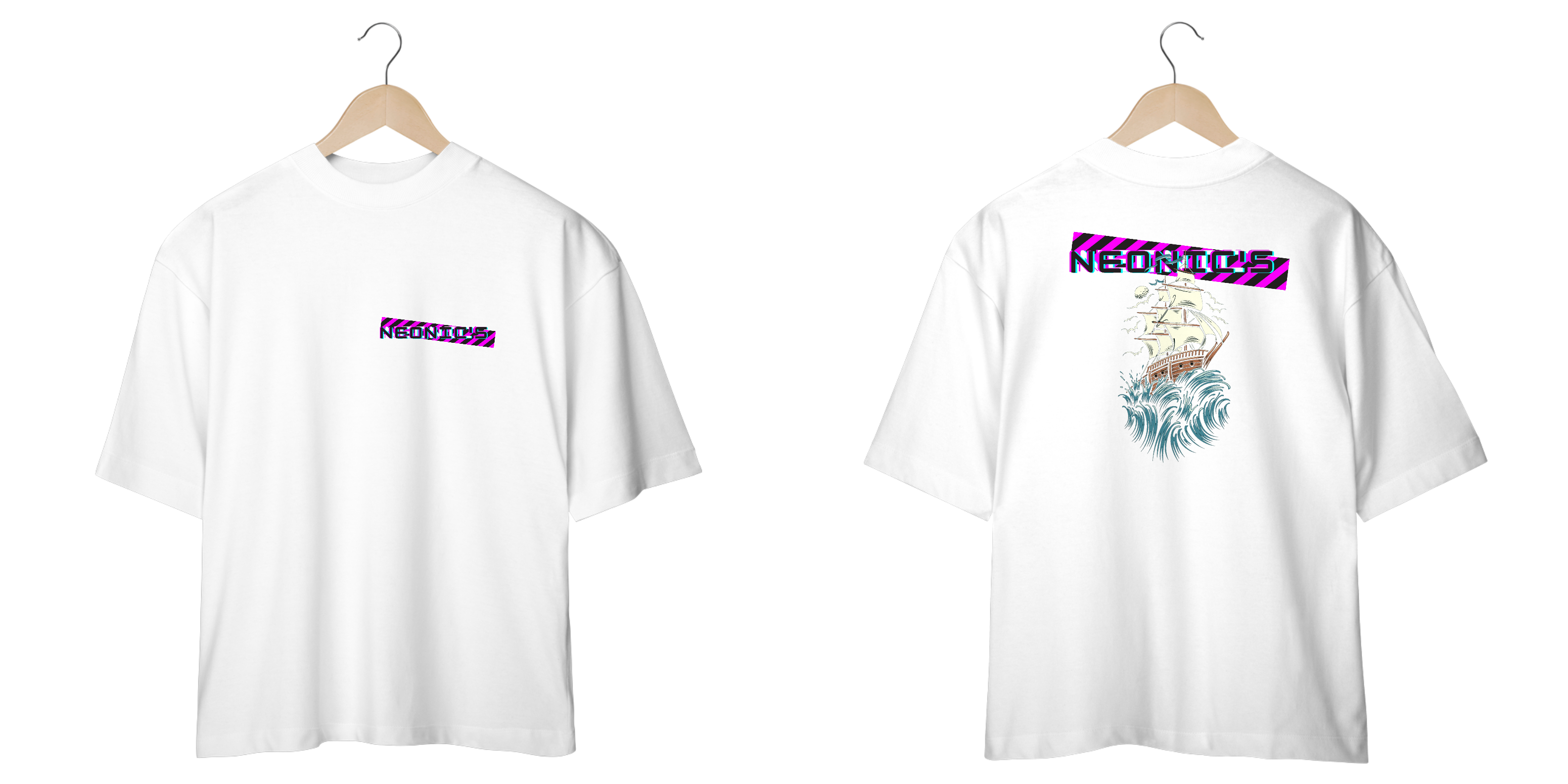 Nome do produto: neonic´s No calm sea oversized