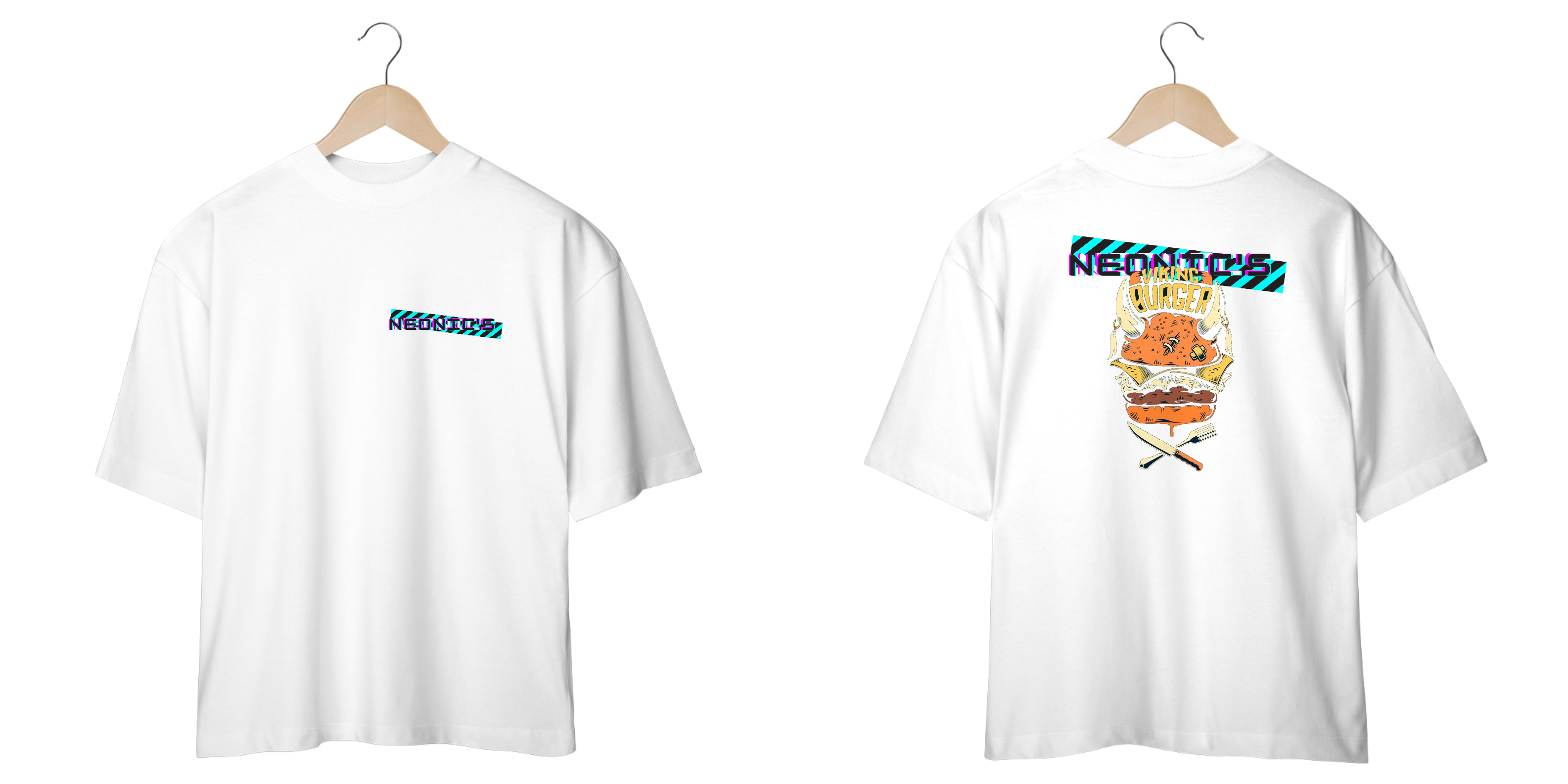 Nome do produto: neonic´s viking burger oversized