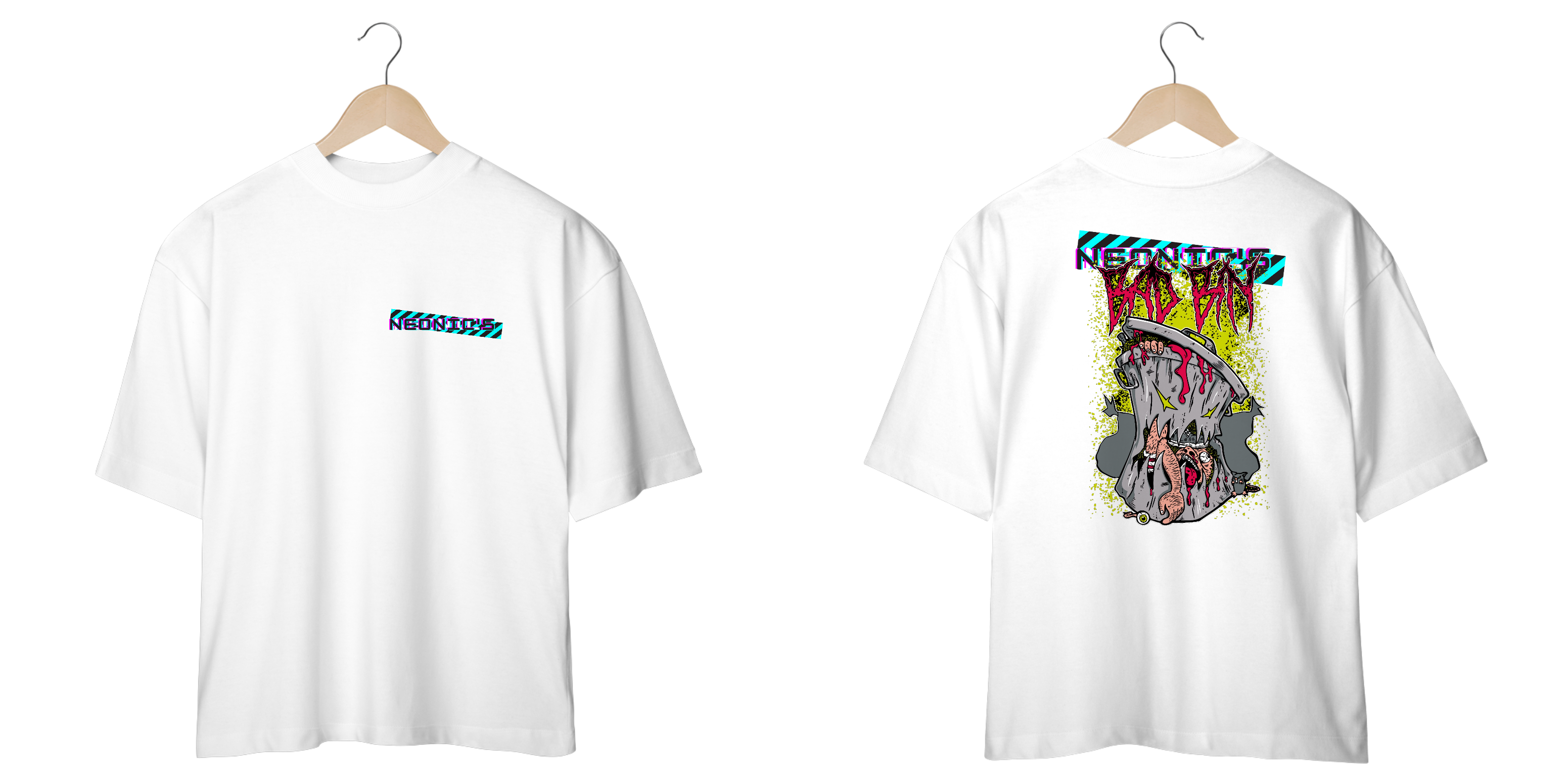 Nome do produto: neonic´s bad bin oversized