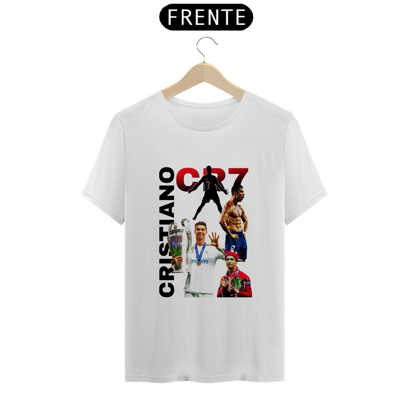 Nome do produto: Camisa personalizada do Cristiano Ronaldo 