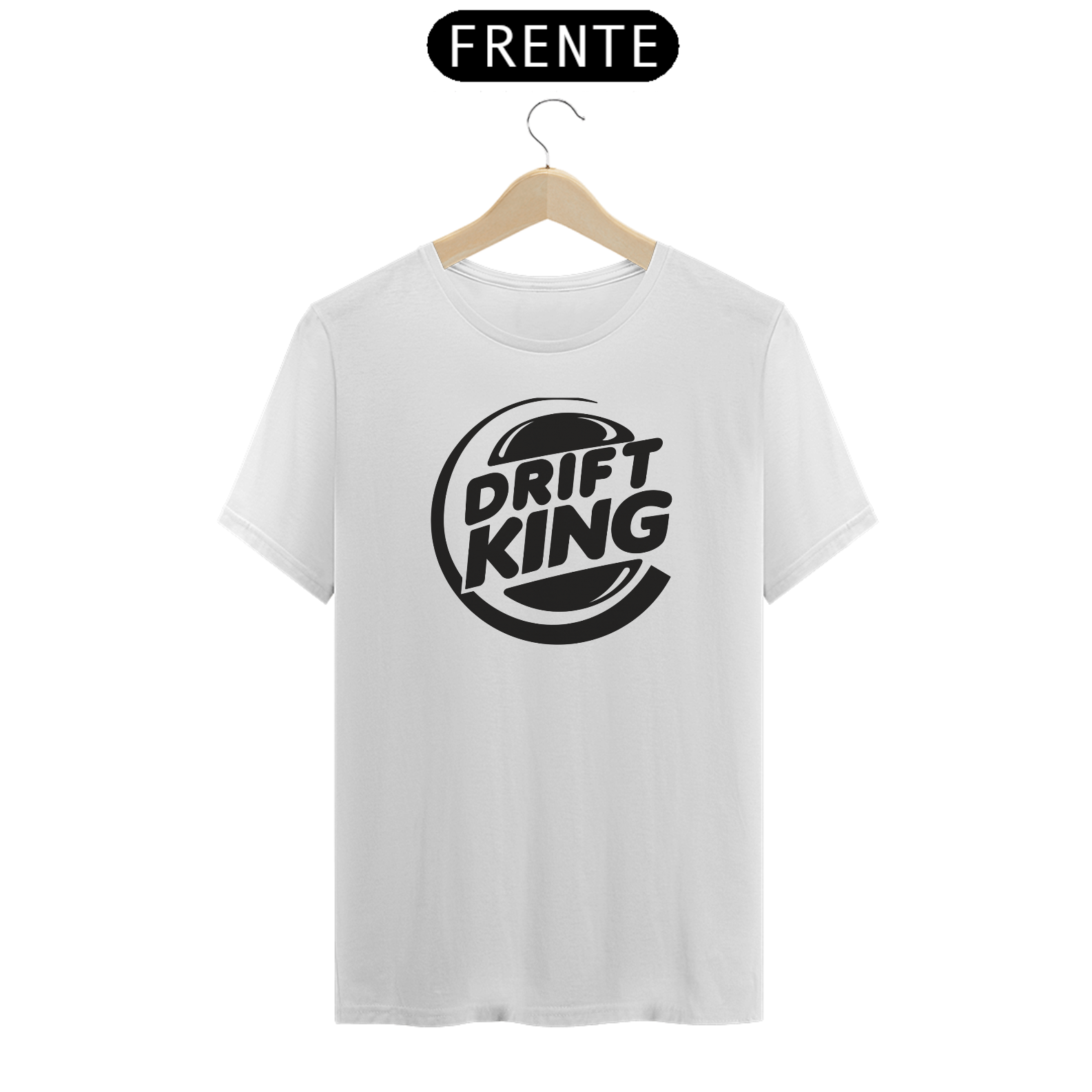 T-Shirt Classic Drift King (Logo Preta)