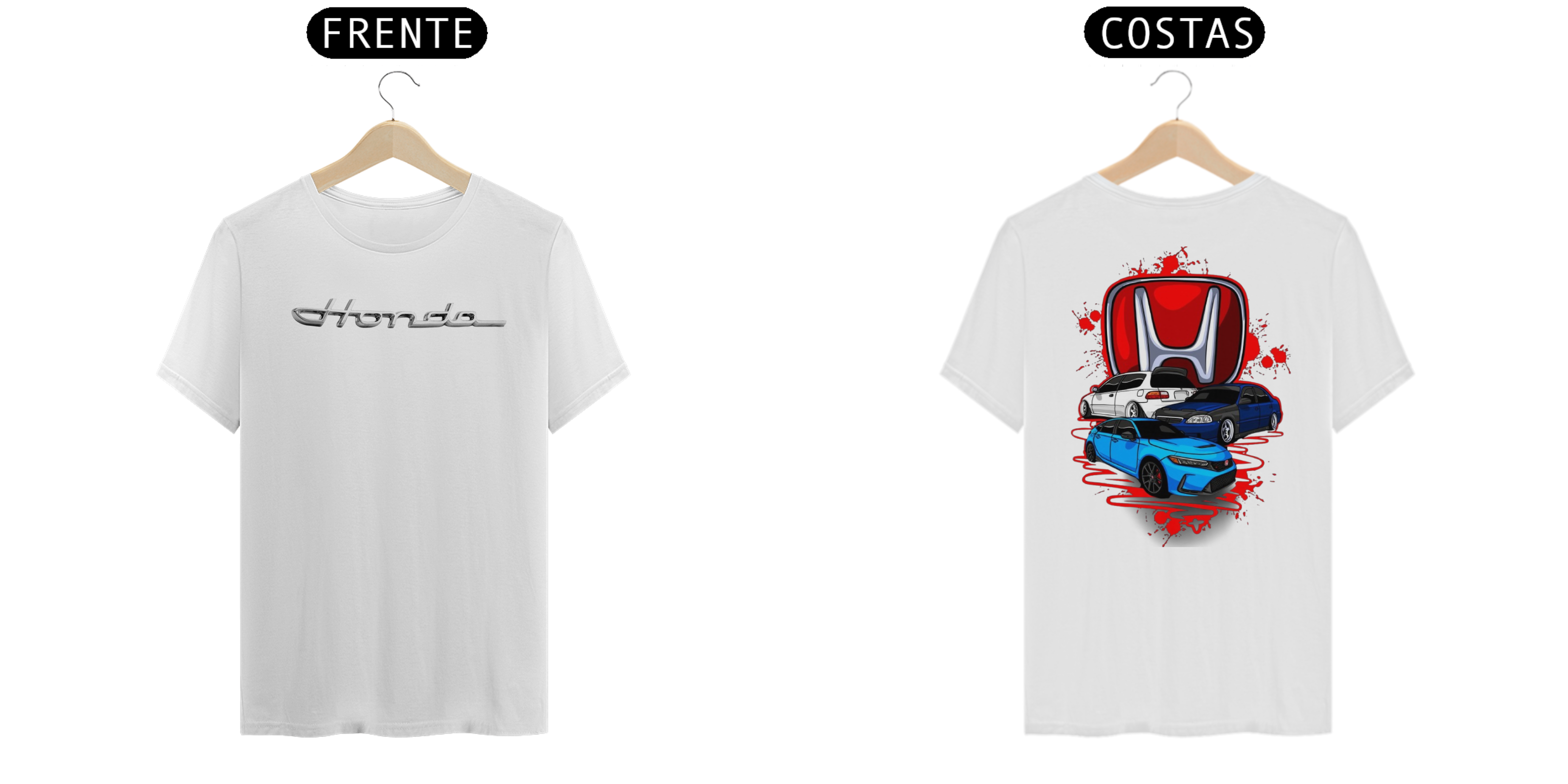camiseta civic honda