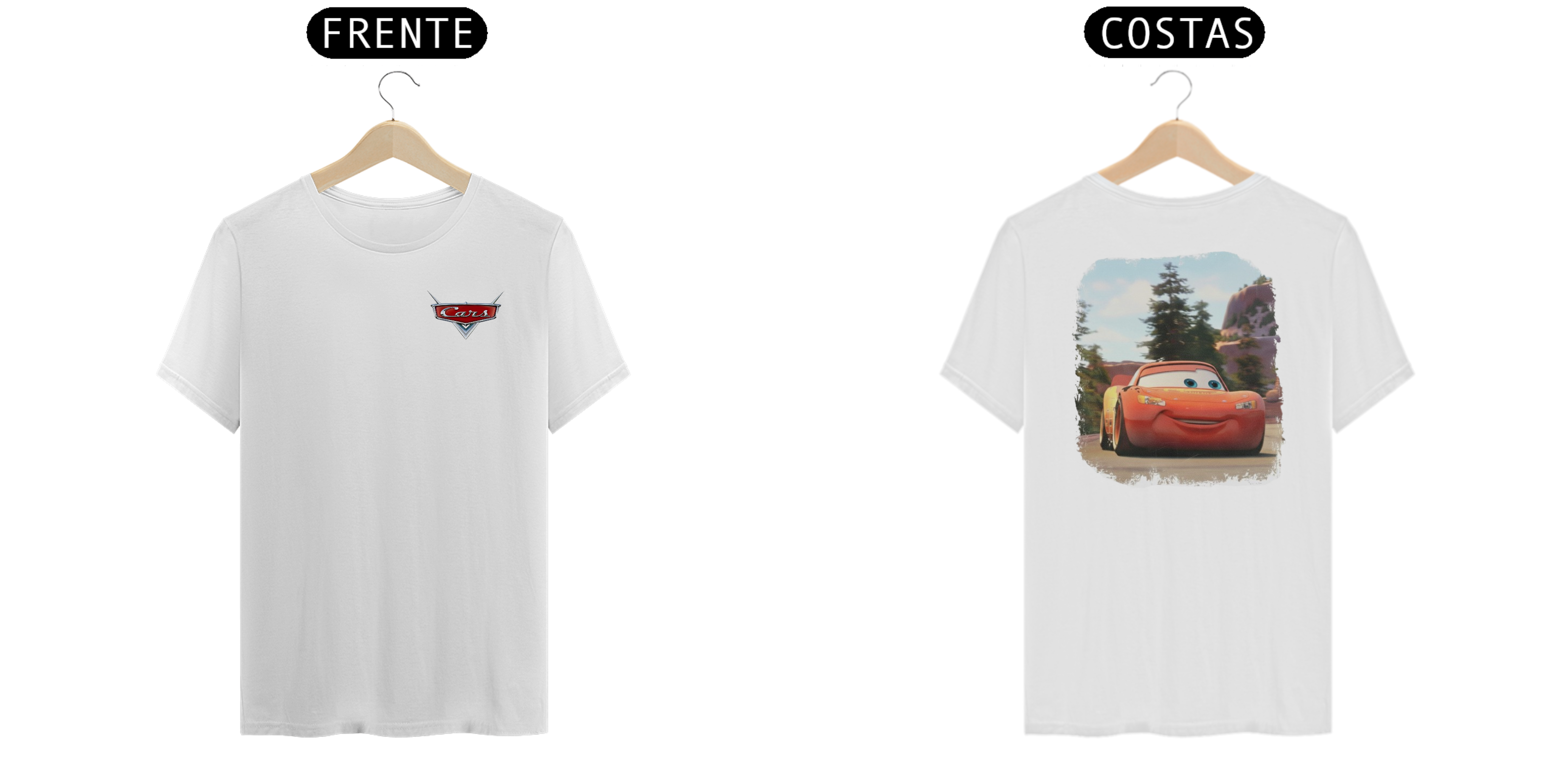 CAMISA MCQUEEN CARS CASAL 1 1\2